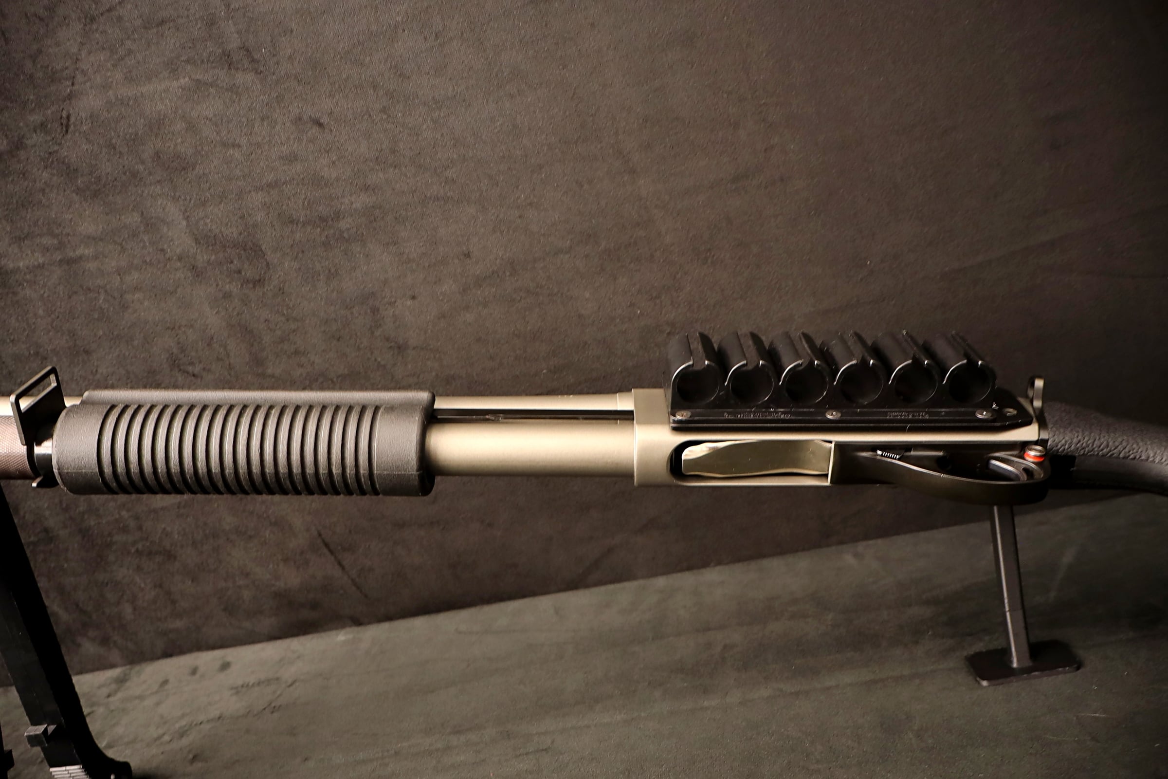1968 Remington 870 Wingmaster 12 Ga Pump Shotgun 18.5" Cerakote Side Saddle-img-17