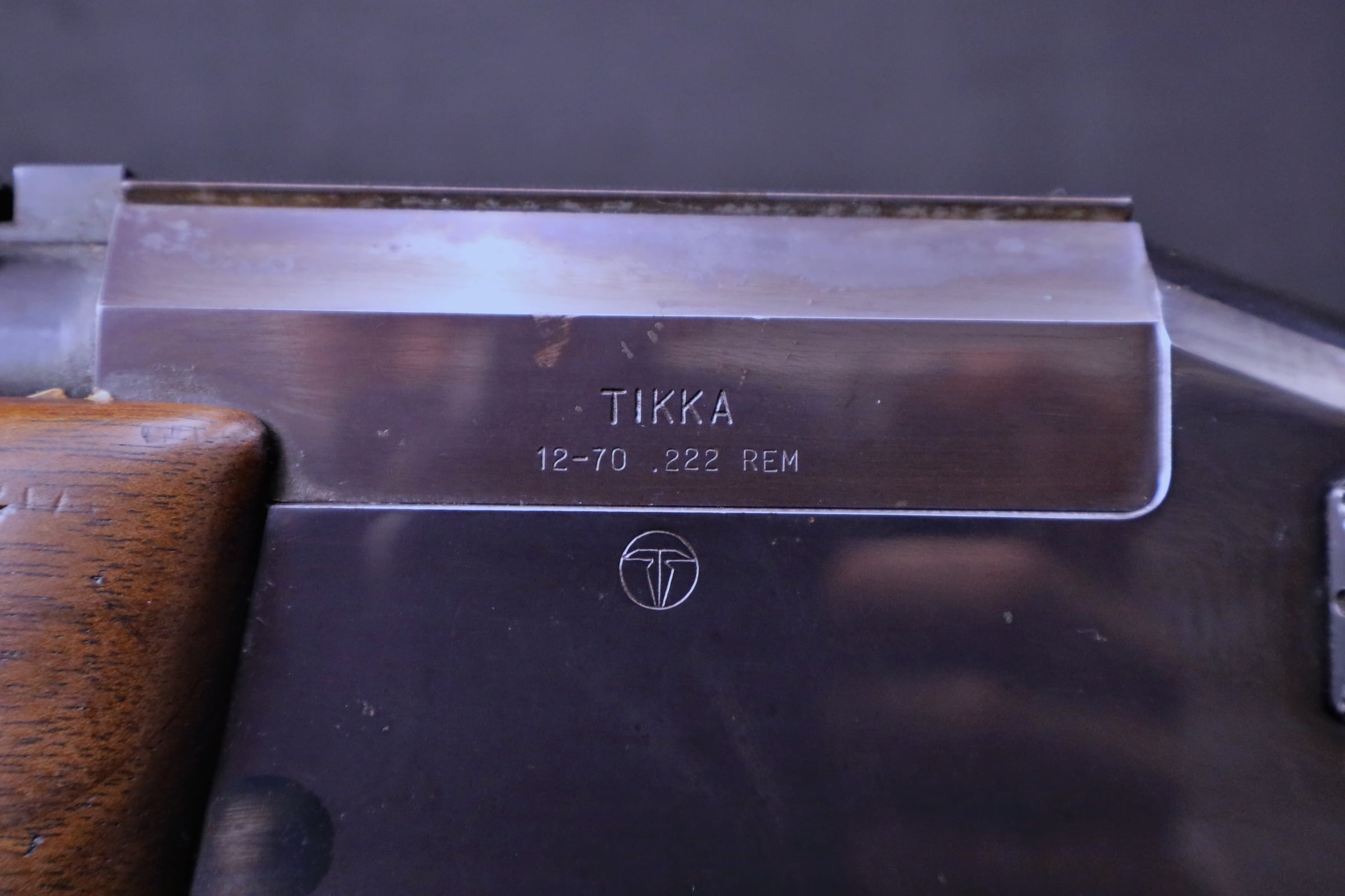 1970s Tikka 12-70 12 GA .222 Rem Over/Under Combo Gun Sako-img-9