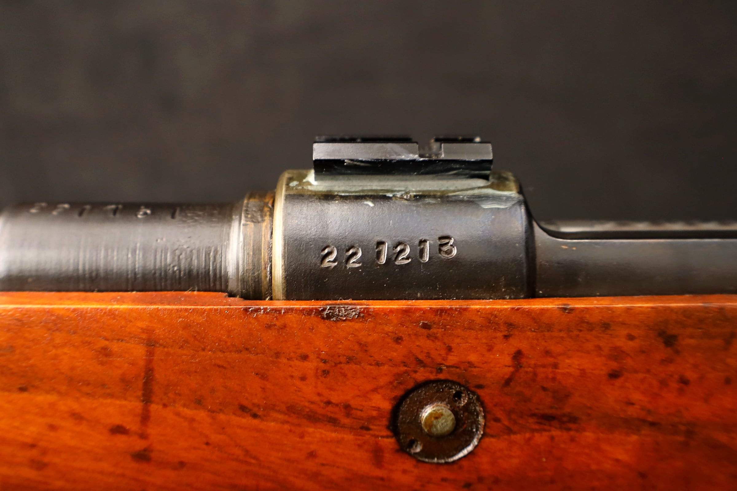 K98 8mm Mauser Sporter Rifle 24" BBL Jeweled Bolt Full Wood Stock-img-22