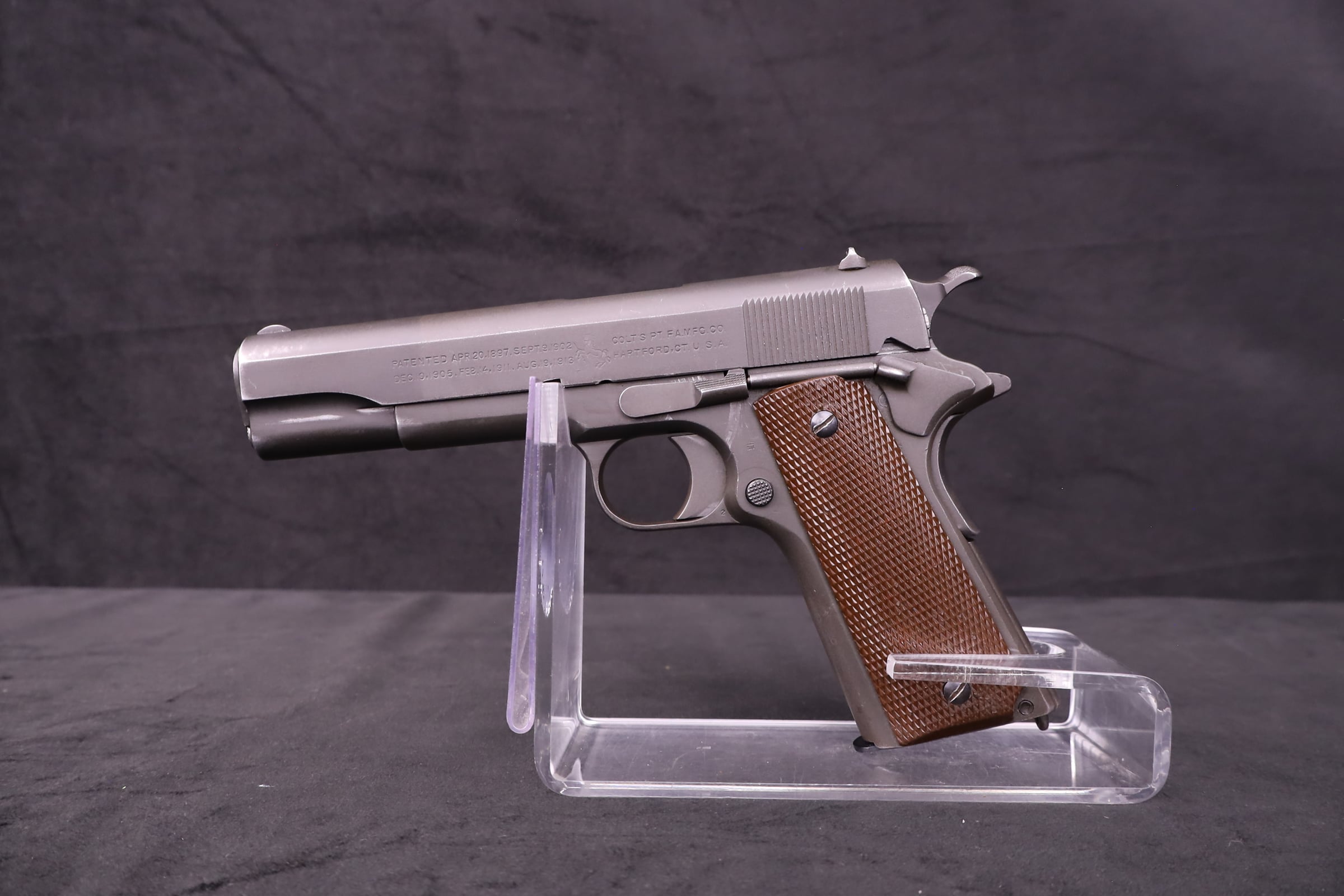 1918 Colt M1911 WWI US Military .45 ACP M1911A1 Springfield SA Rebuild-img-13