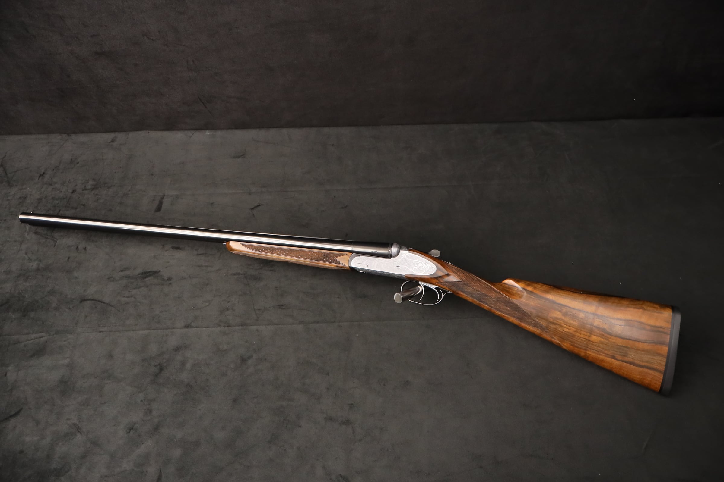 Weatherby Athena D'Italia 20GA 3" SxS Fausti Italy Double Coin Finish-img-2