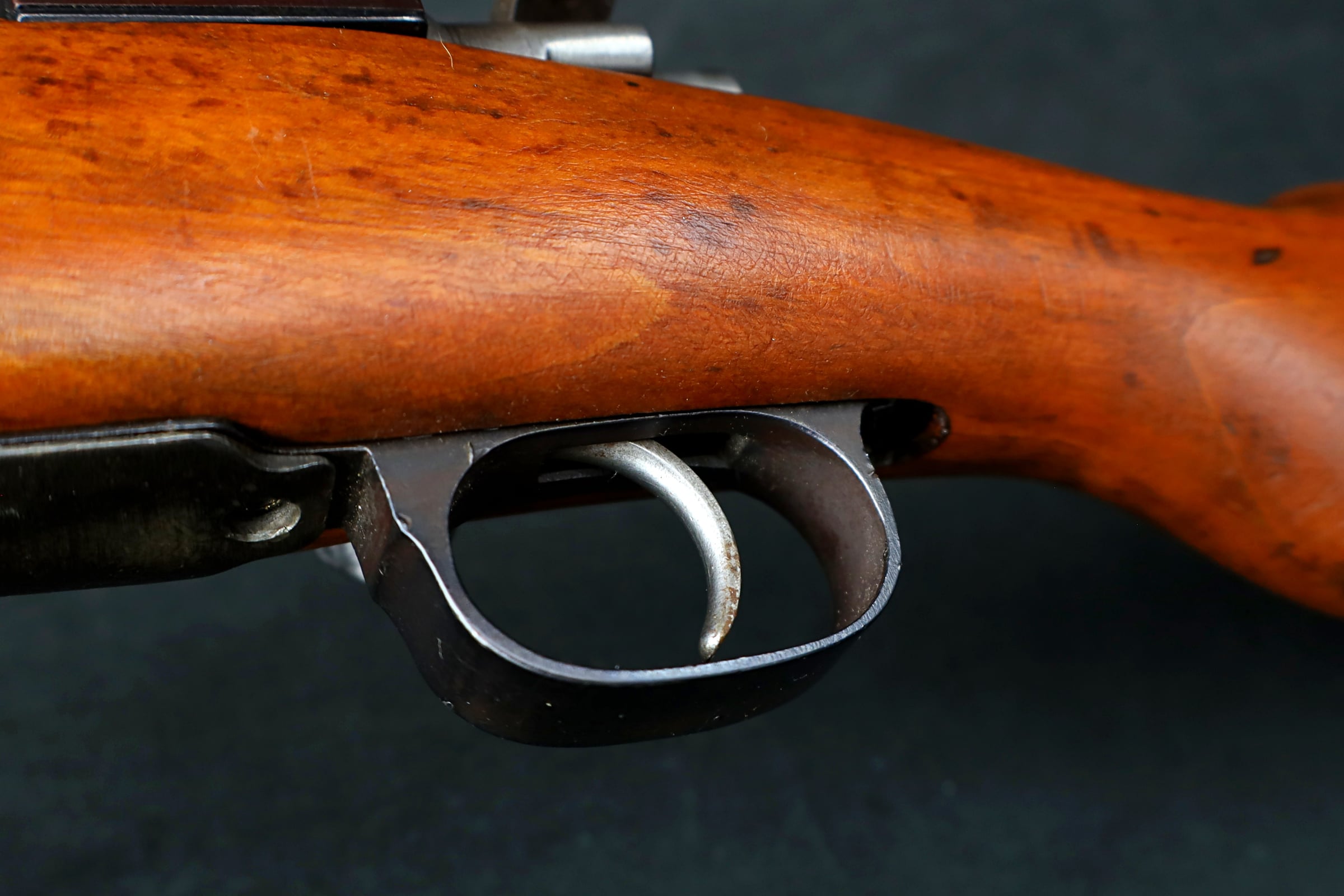 K98 8mm Mauser Sporter Rifle 24" BBL Jeweled Bolt Full Wood Stock-img-23