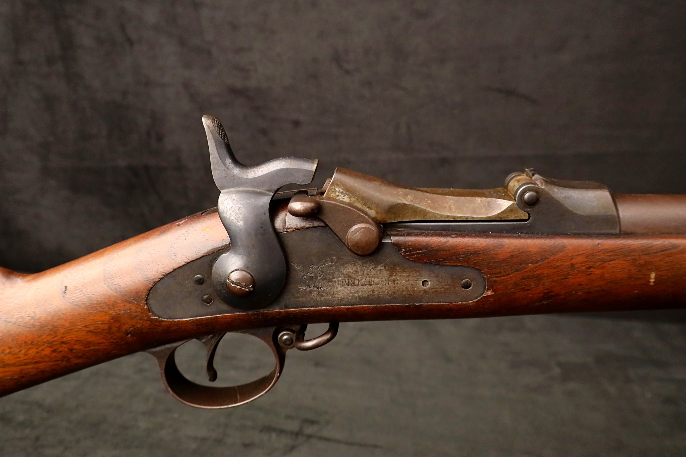 Antique 1880 Springfield Armory 1873 Trapdoor .45-70 Single Shot Rifle-img-21