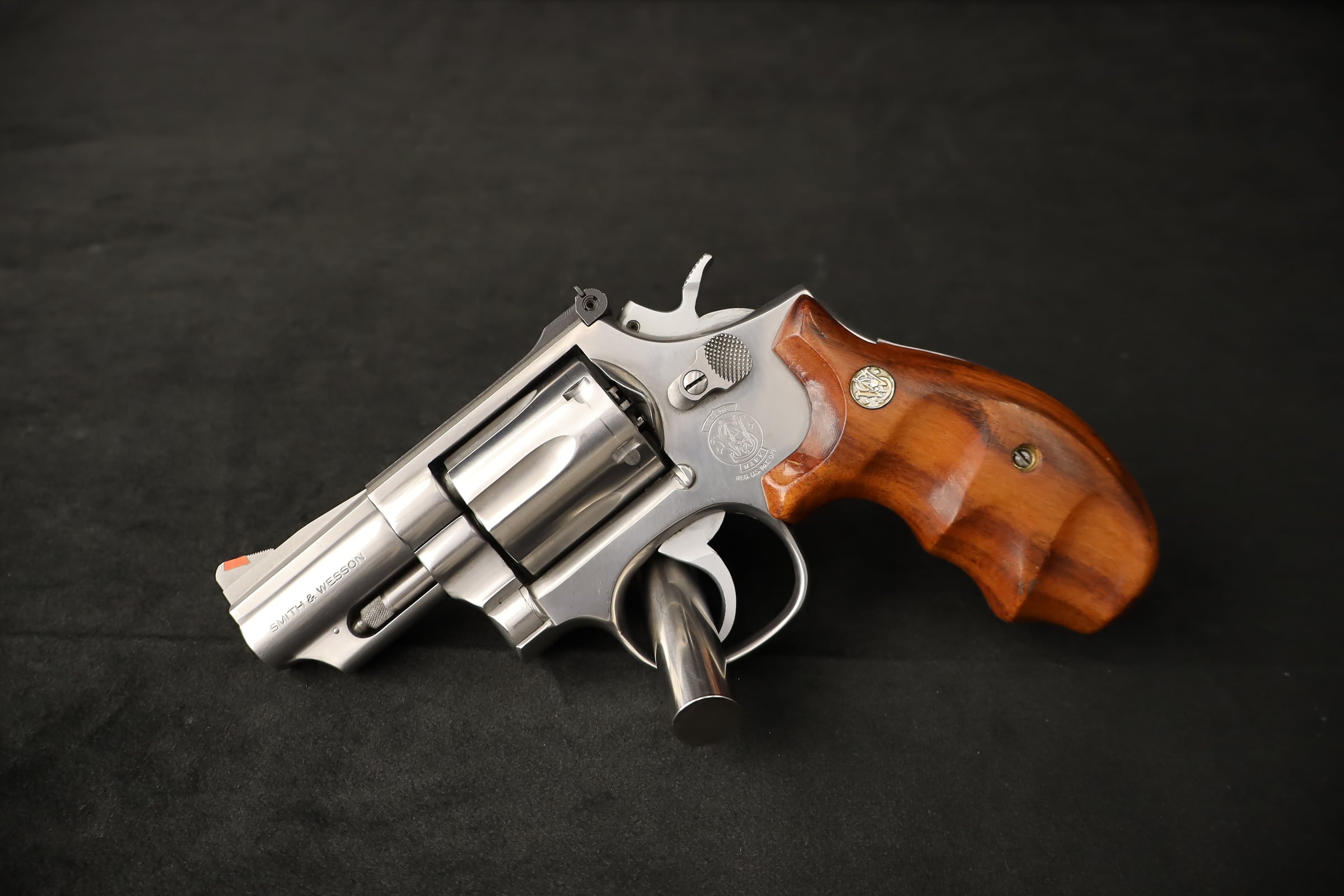 1984 Smith & Wesson Model 66-2 .357 Magnum 2.5" Stainless Combat Magnum-img-1