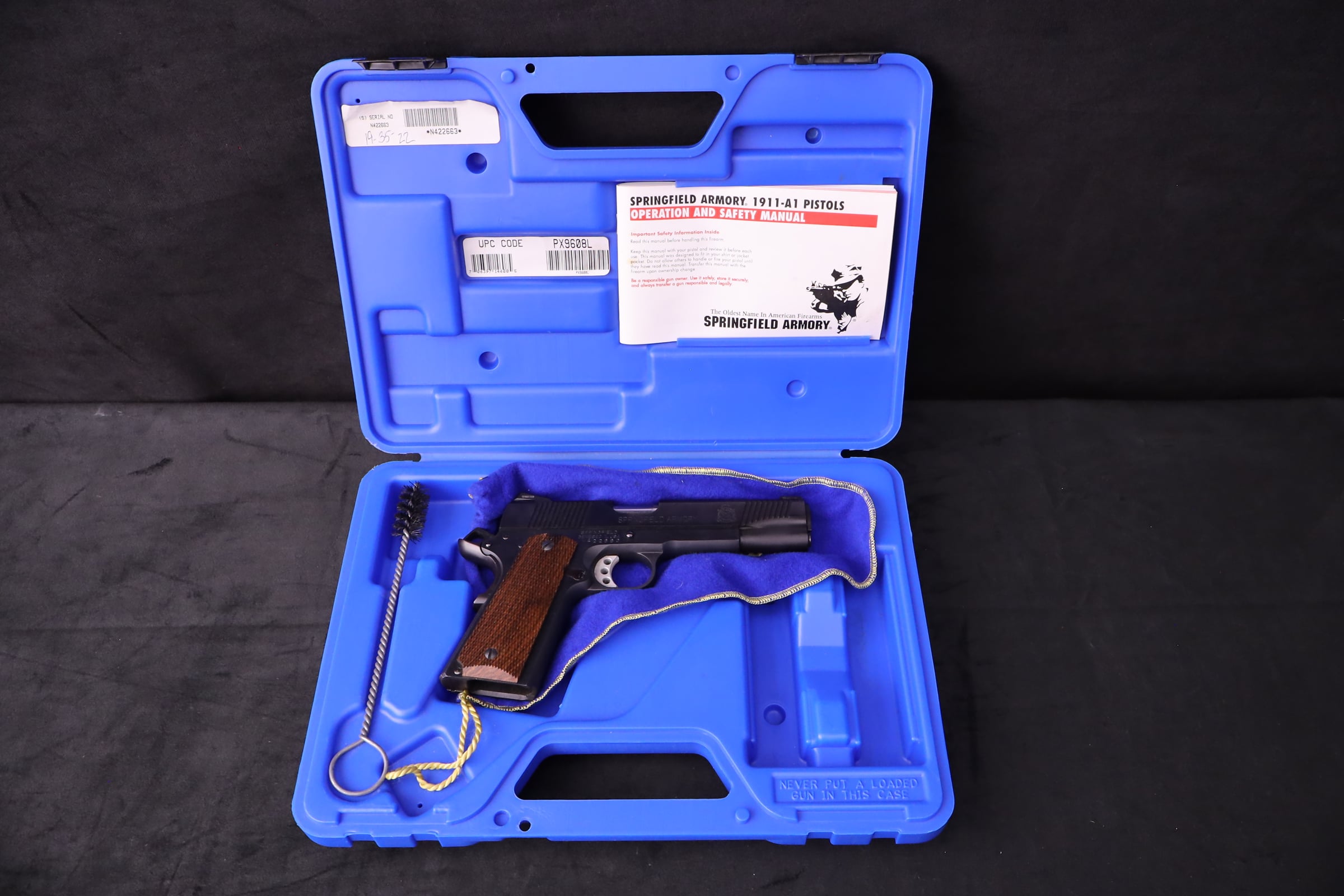 Springfield Armory 1911-A1 Loaded PX9608L .45 ACP 5" Government-img-1