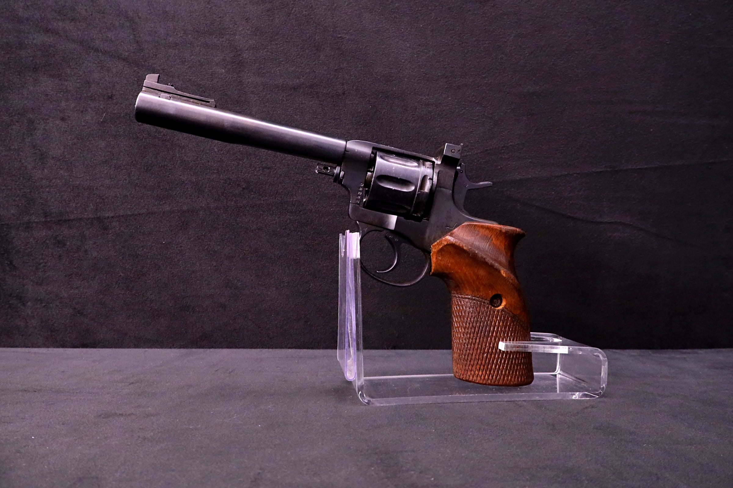 1995 Nagant Sport Target Revolver 7.62x38R Wood Target Grip Russia-img-23