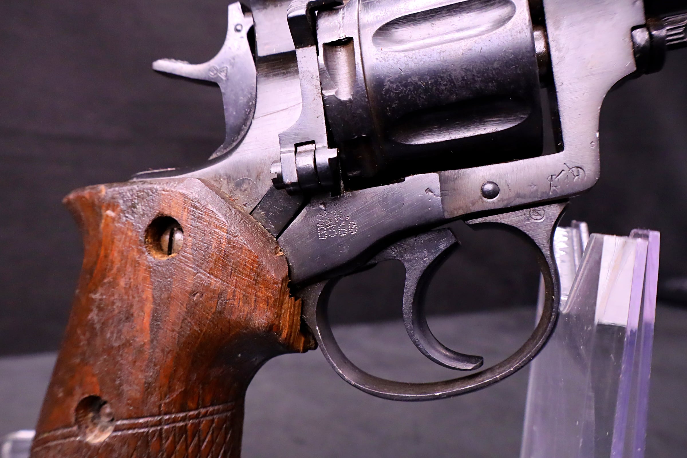 1995 Nagant Sport Target Revolver 7.62x38R Wood Target Grip Russia-img-12