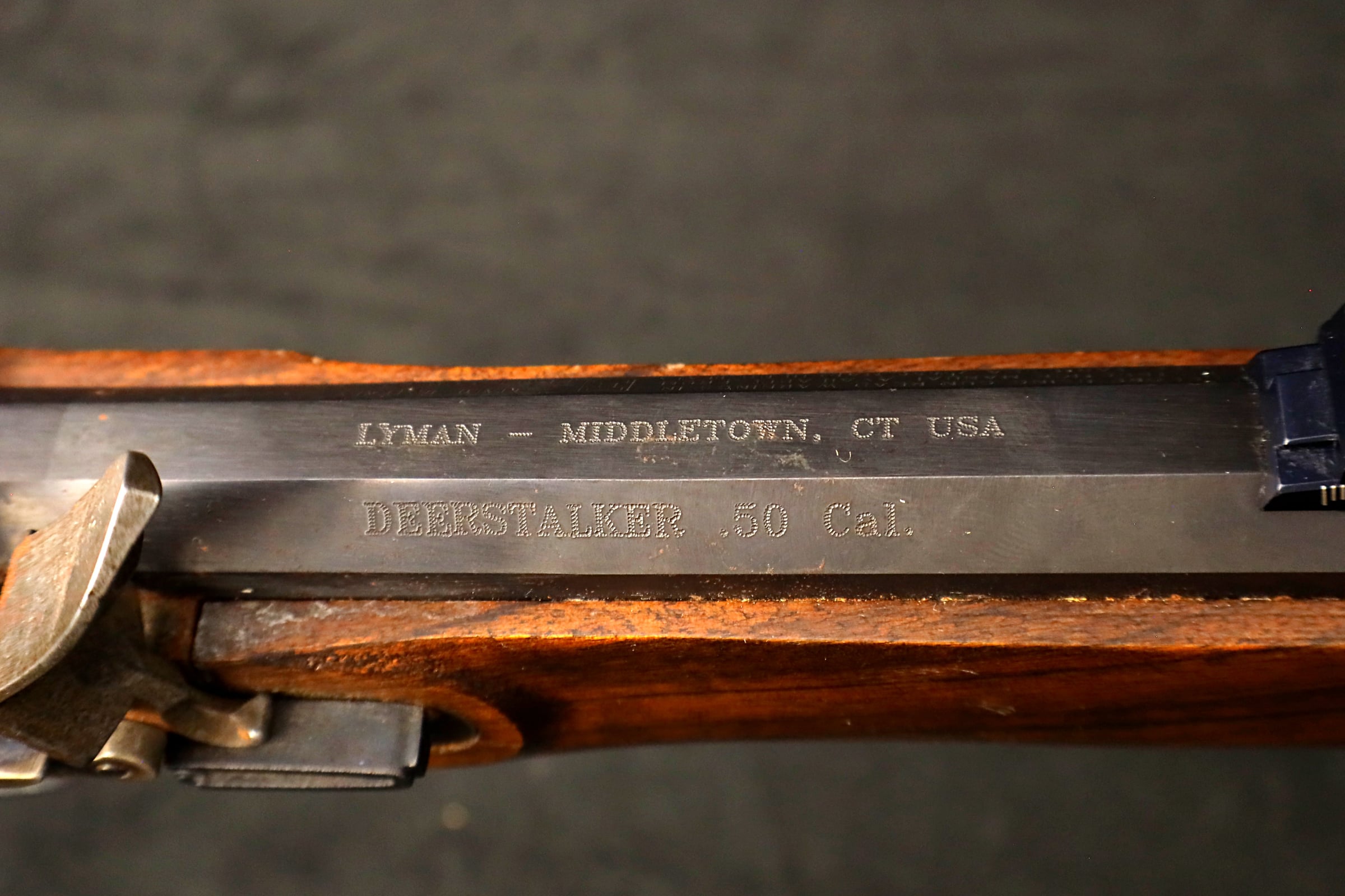 2000 Investarm Lyman Deerstalker .50 Cal Flintlock Black Powder Rifle-img-24