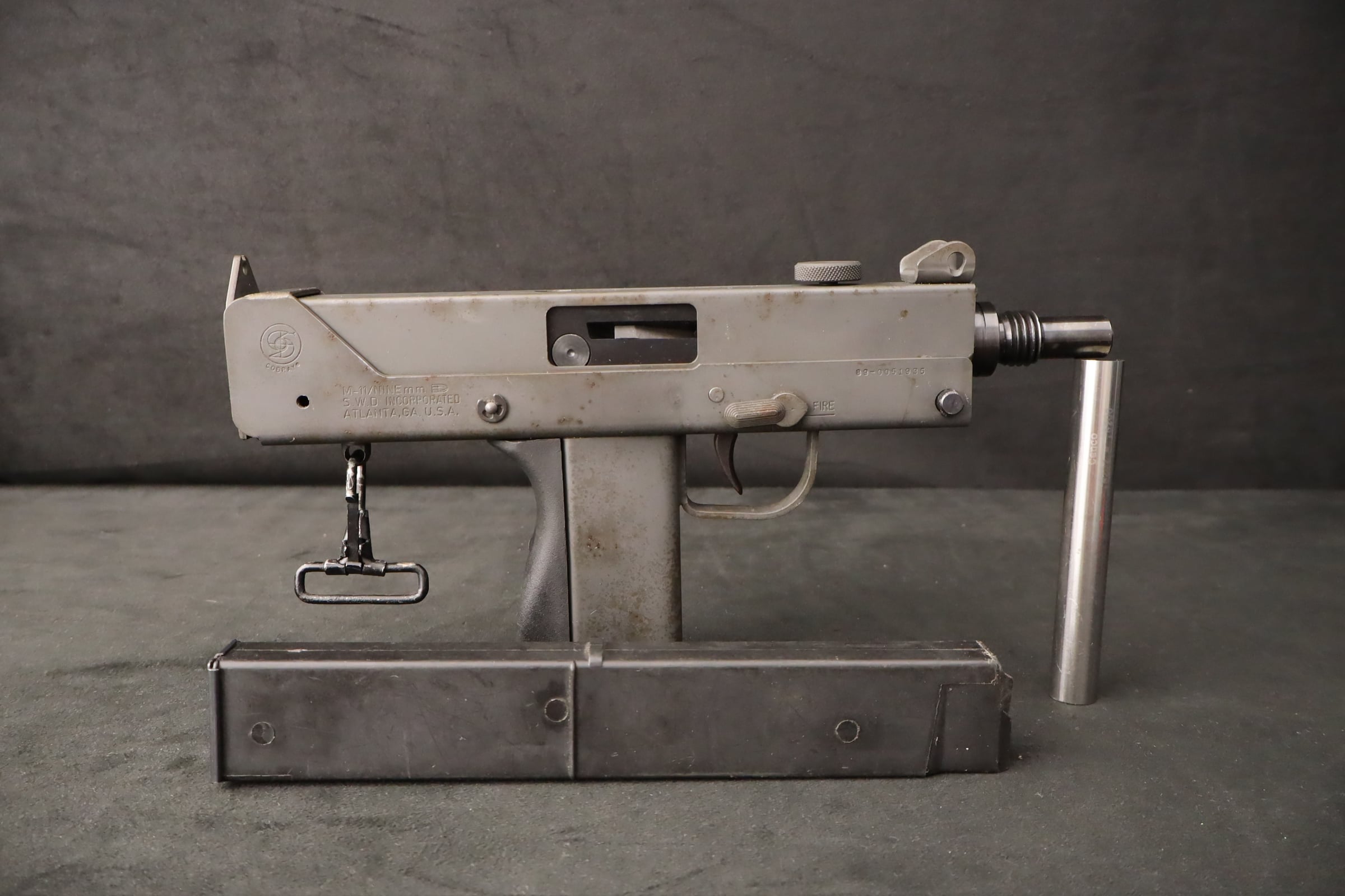 1989 Cobray M-11/Nine 9mm SWD Atlanta TEC-9 32rd Mag-img-9