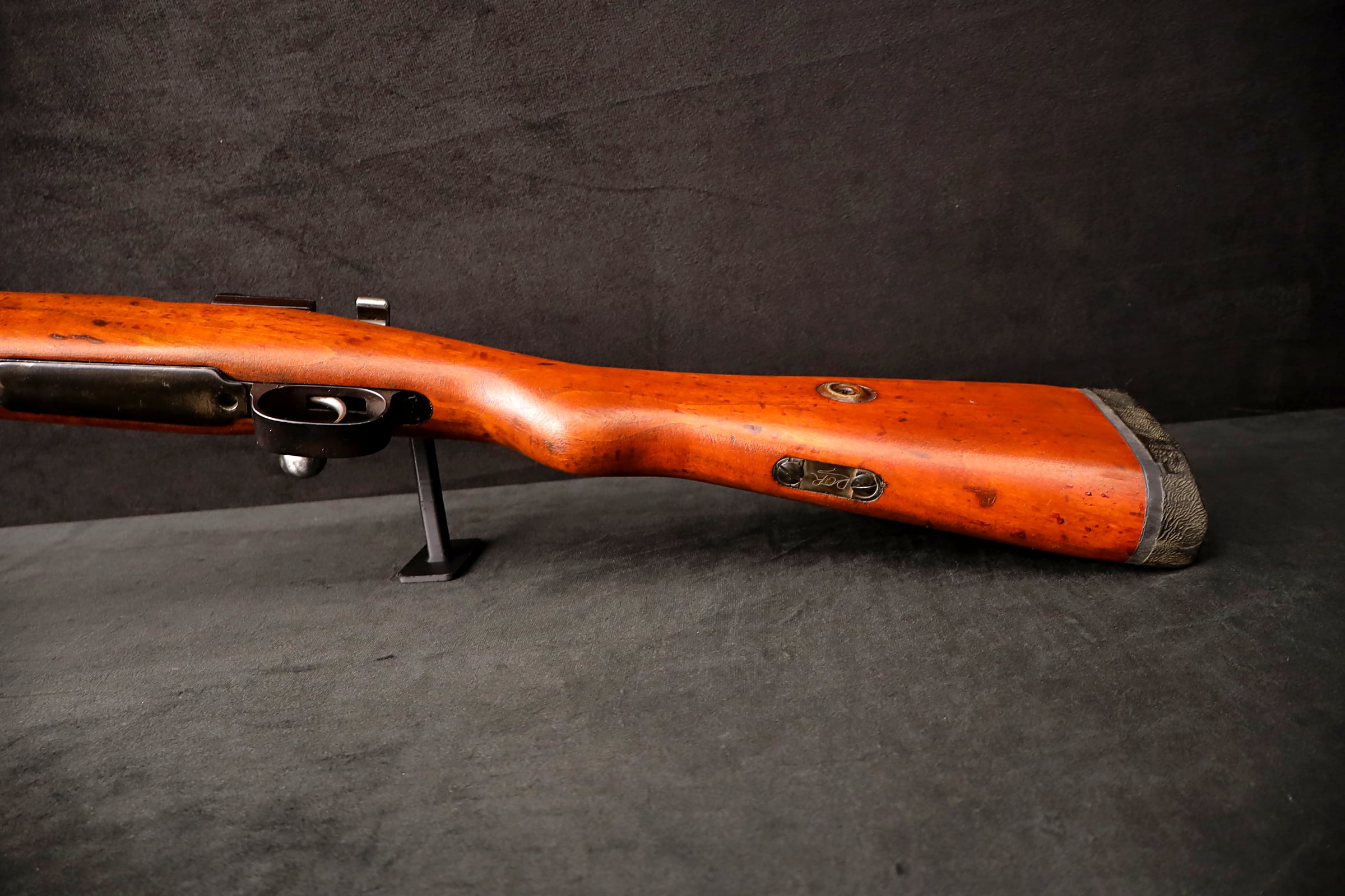 K98 8mm Mauser Sporter Rifle 24" BBL Jeweled Bolt Full Wood Stock-img-19