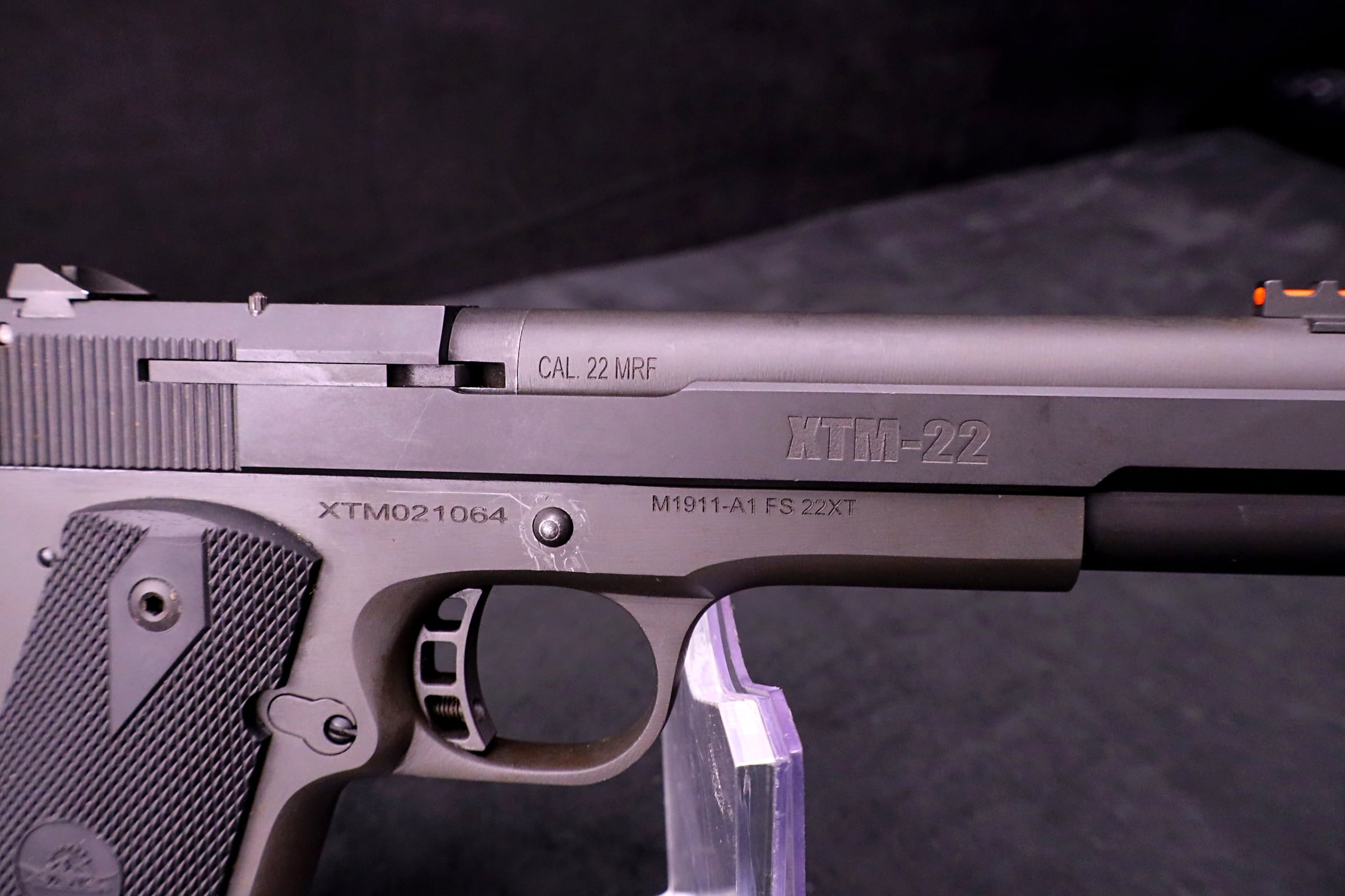 Rock Island Armory XTM-22 .22 WMR 1911 Pistol 4.5 Inch 4 Mags & Case-img-17