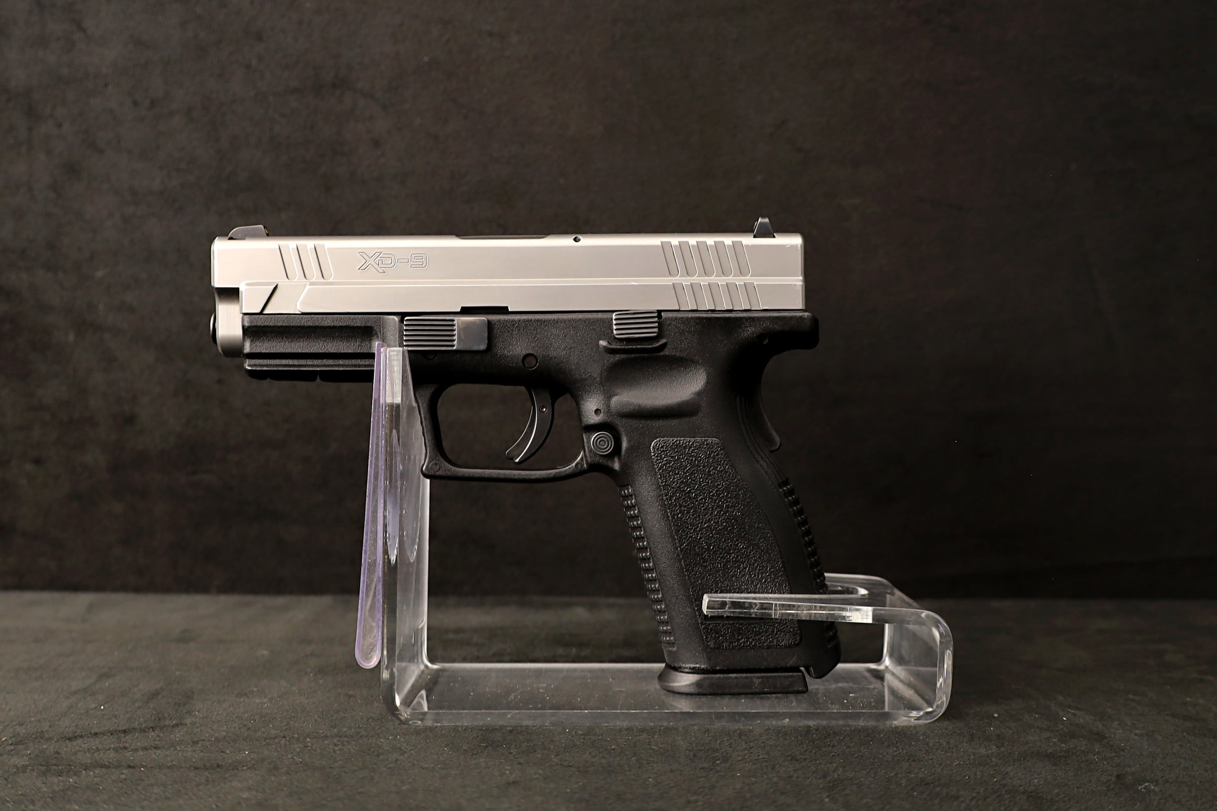 Springfield Armory XD-9 Service 9mm Pistol 4" Two Tone 2 Mags Case-img-16