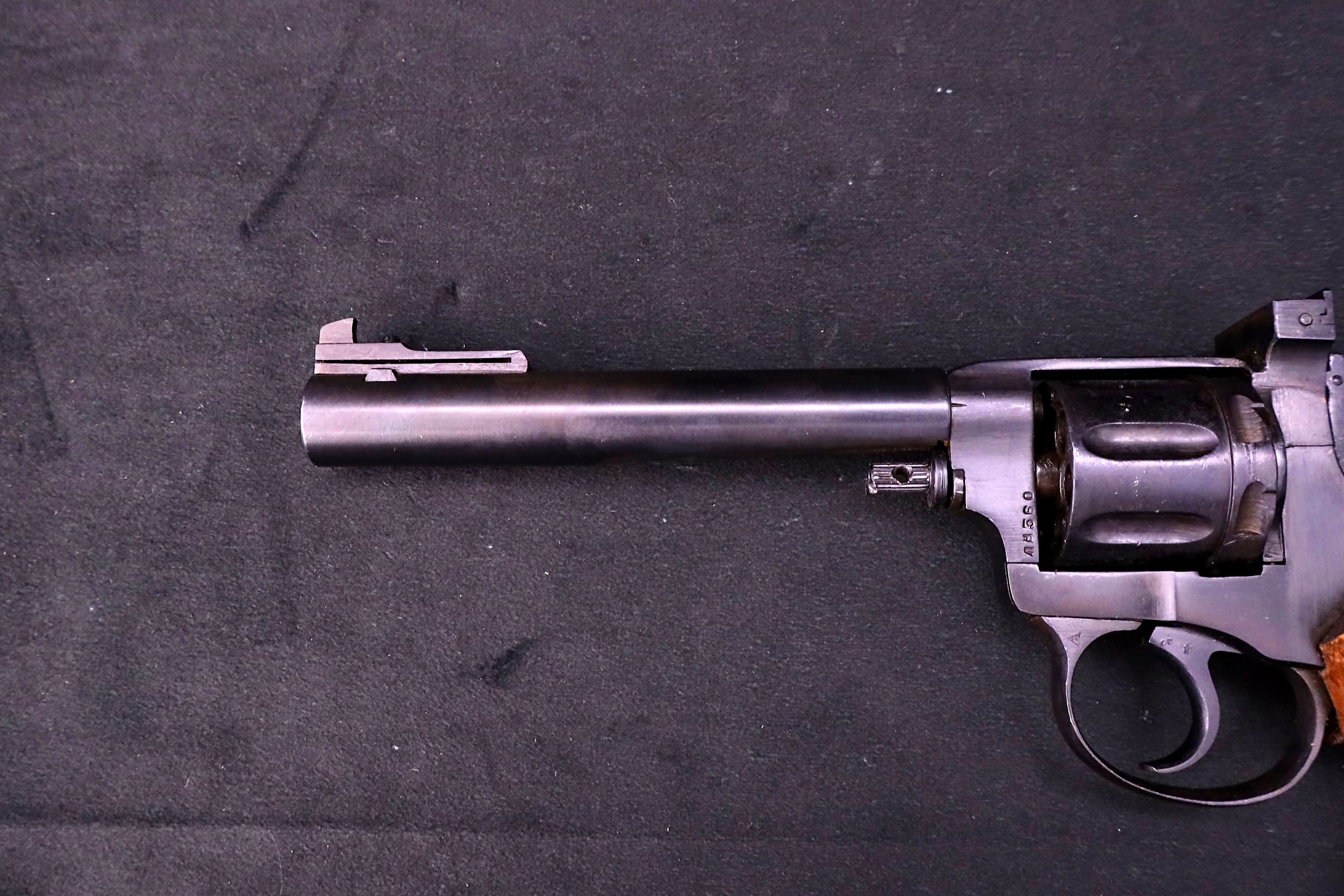 1995 Nagant Sport Target Revolver 7.62x38R Wood Target Grip Russia-img-5