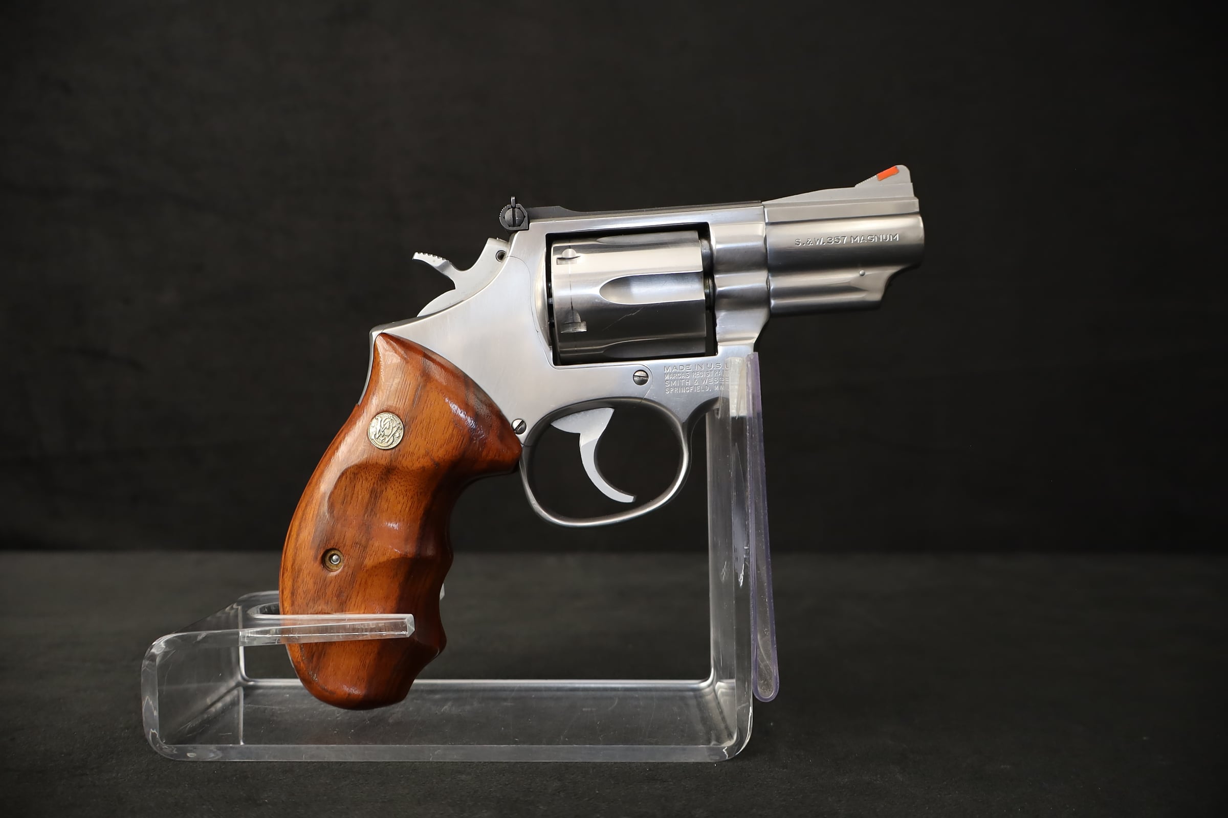1984 Smith & Wesson Model 66-2 .357 Magnum 2.5" Stainless Combat Magnum-img-10