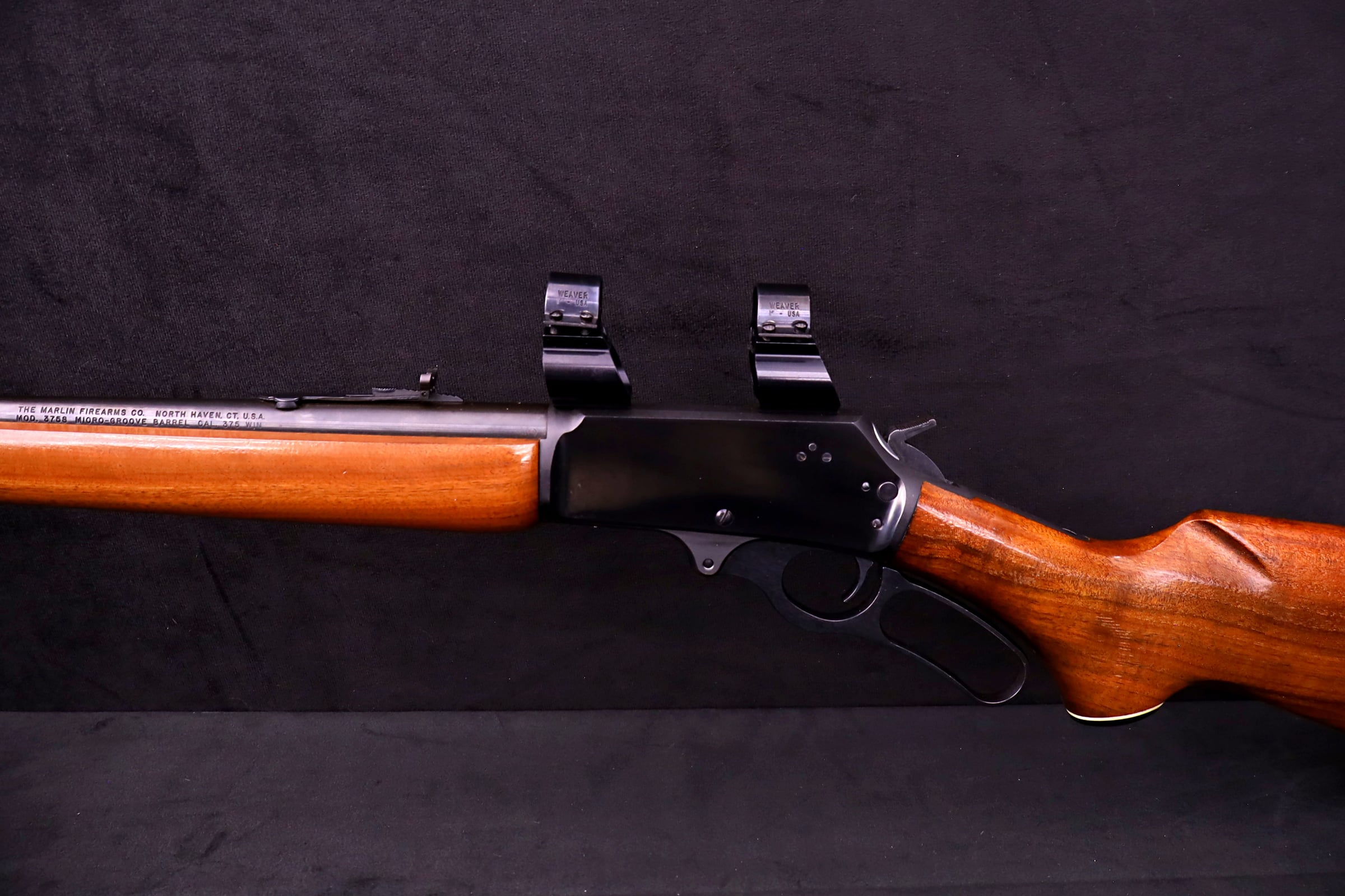 1984 Marlin 375S .375 Win Lever Action Rifle JM Stamp 20"-img-20
