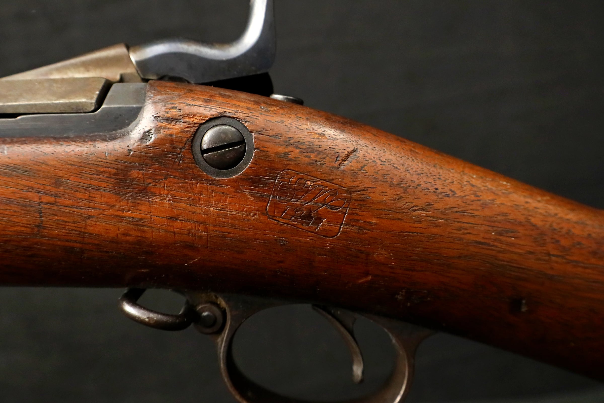 Antique 1880 Springfield Armory 1873 Trapdoor .45-70 Single Shot Rifle-img-24