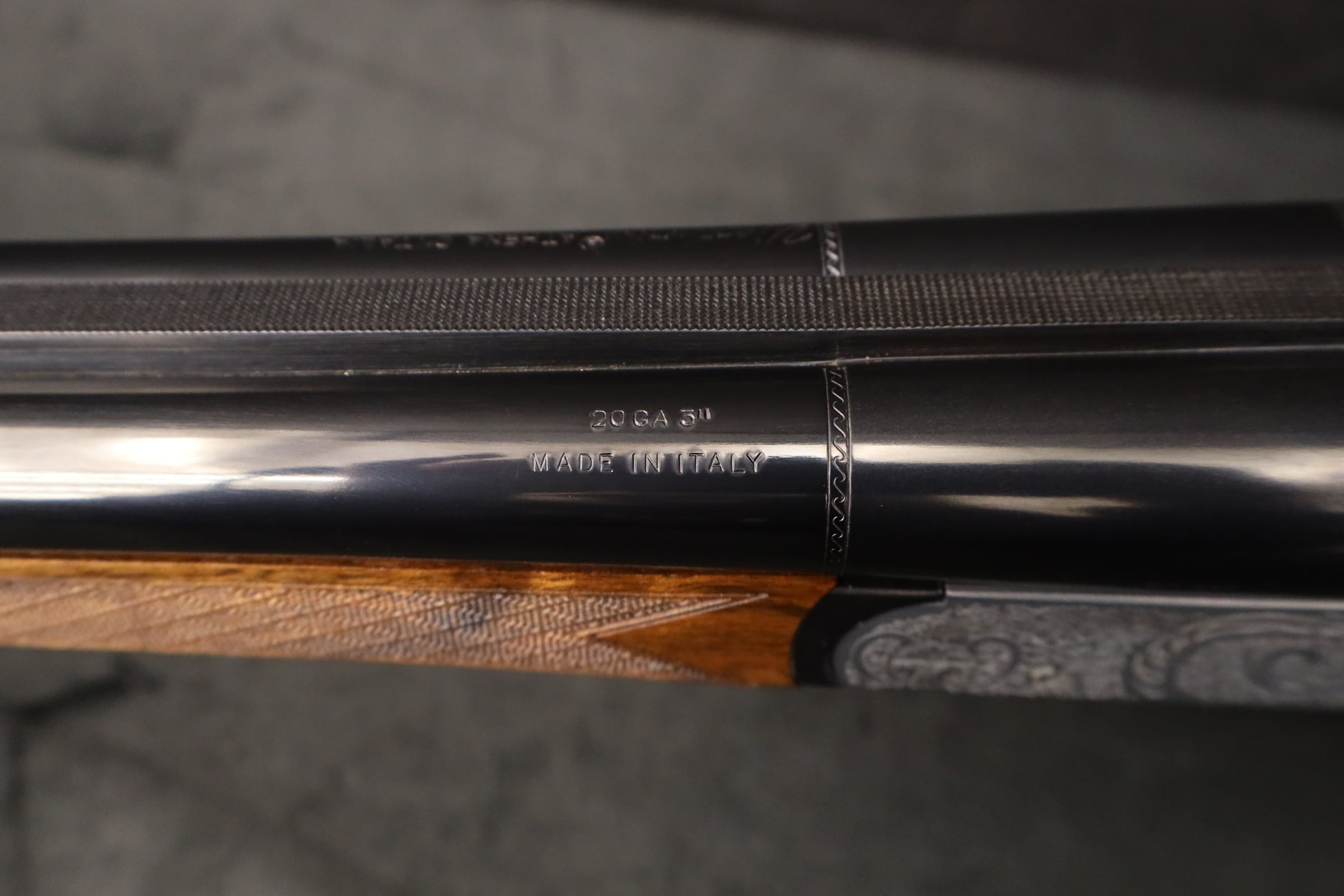 Weatherby Athena D'Italia 20GA 3" SxS Fausti Italy Double Coin Finish-img-17