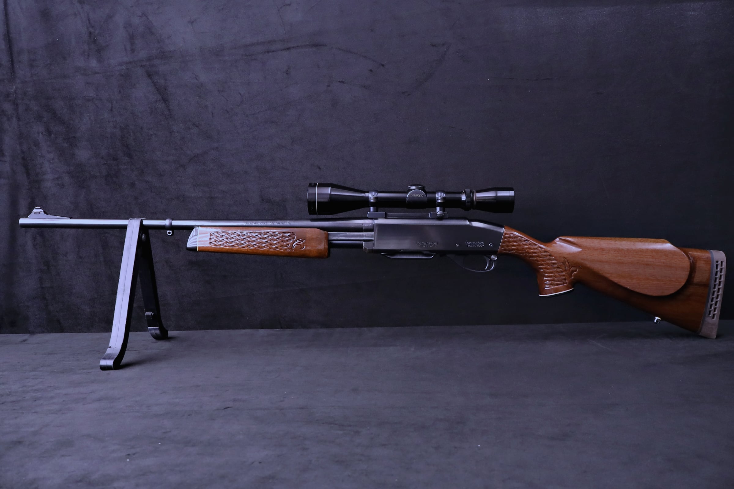 1978 Remington 760 Gamemaster .30-06 Sprg Basketweave Leupold Vari-X II 3-9-img-20