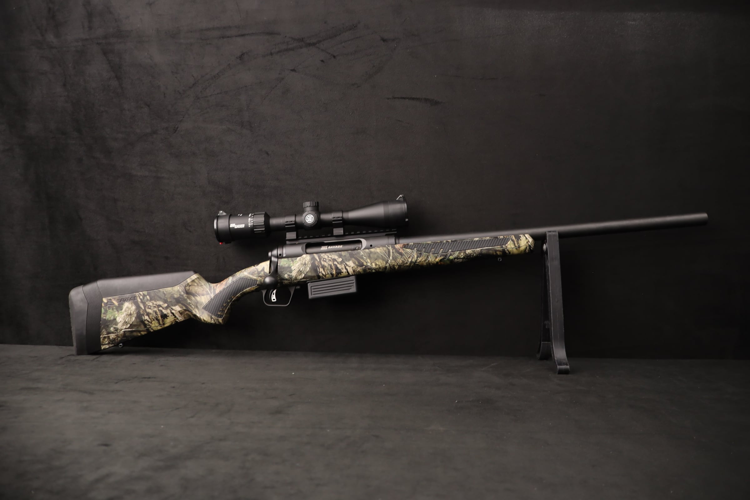Savage Model 212 12 GA 22" BBL Fully Rifled Slug Gun w/ Sig Sauer Whiskey3-img-1