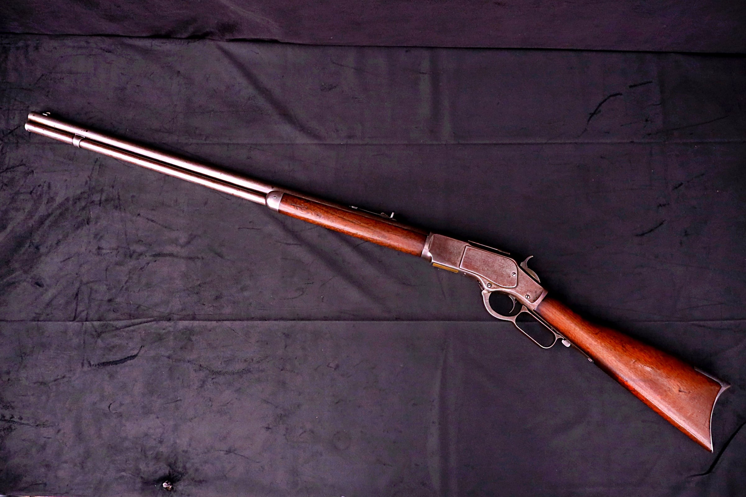 1883 Winchester 1873  .38-40 Special Order Round Barrel & Set Trigger-img-1