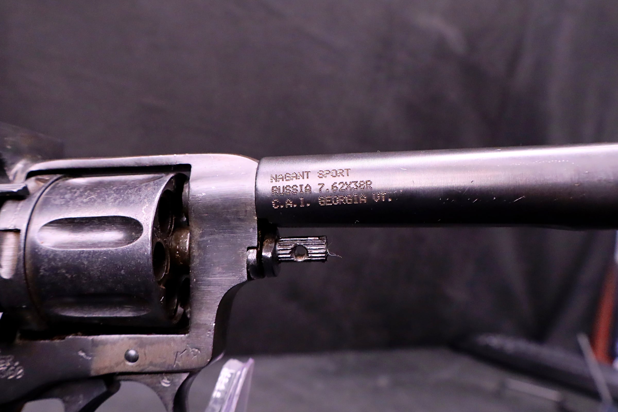 1995 Nagant Sport Target Revolver 7.62x38R Wood Target Grip Russia-img-14