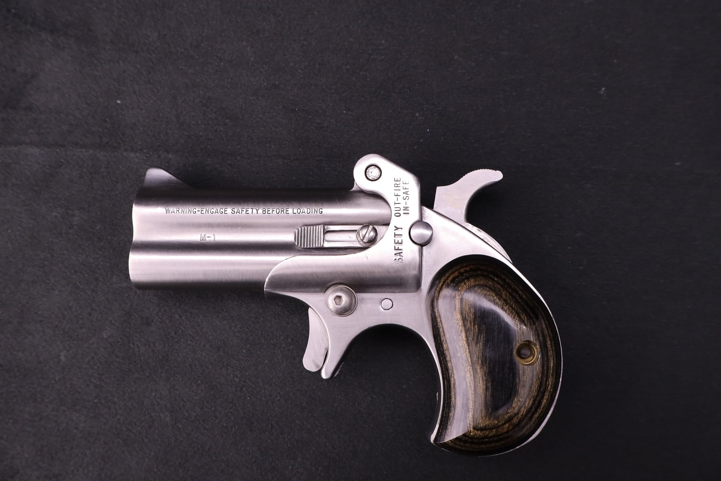 American Derringer M-1 45 LC 410 Bore 2-Shot Derringer Waco TX-img-6