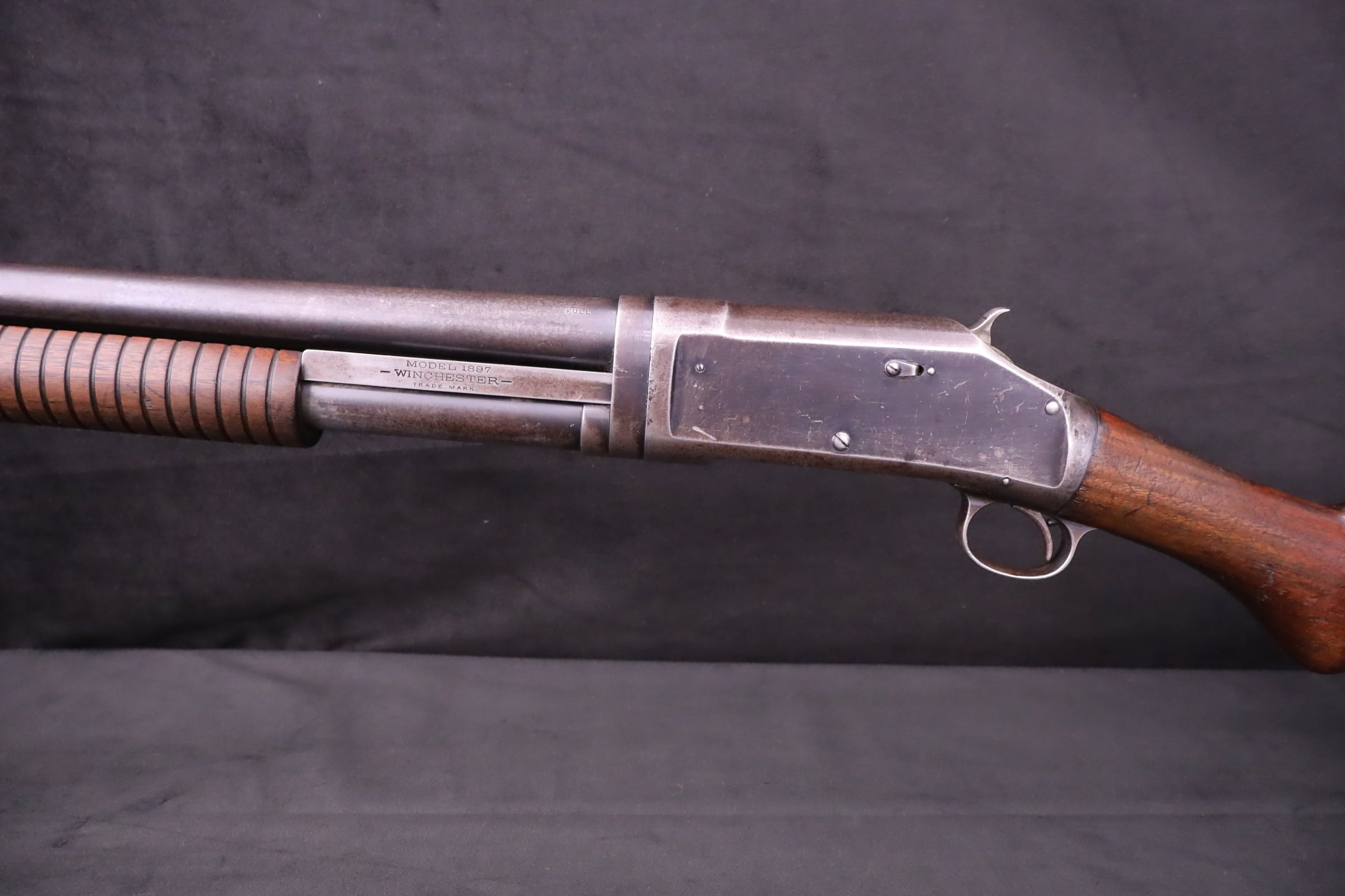 1907 Winchester 1897 Takedown 12 GA 18.5" Outlaw Cut Pump Shotgun Slam Fire-img-16