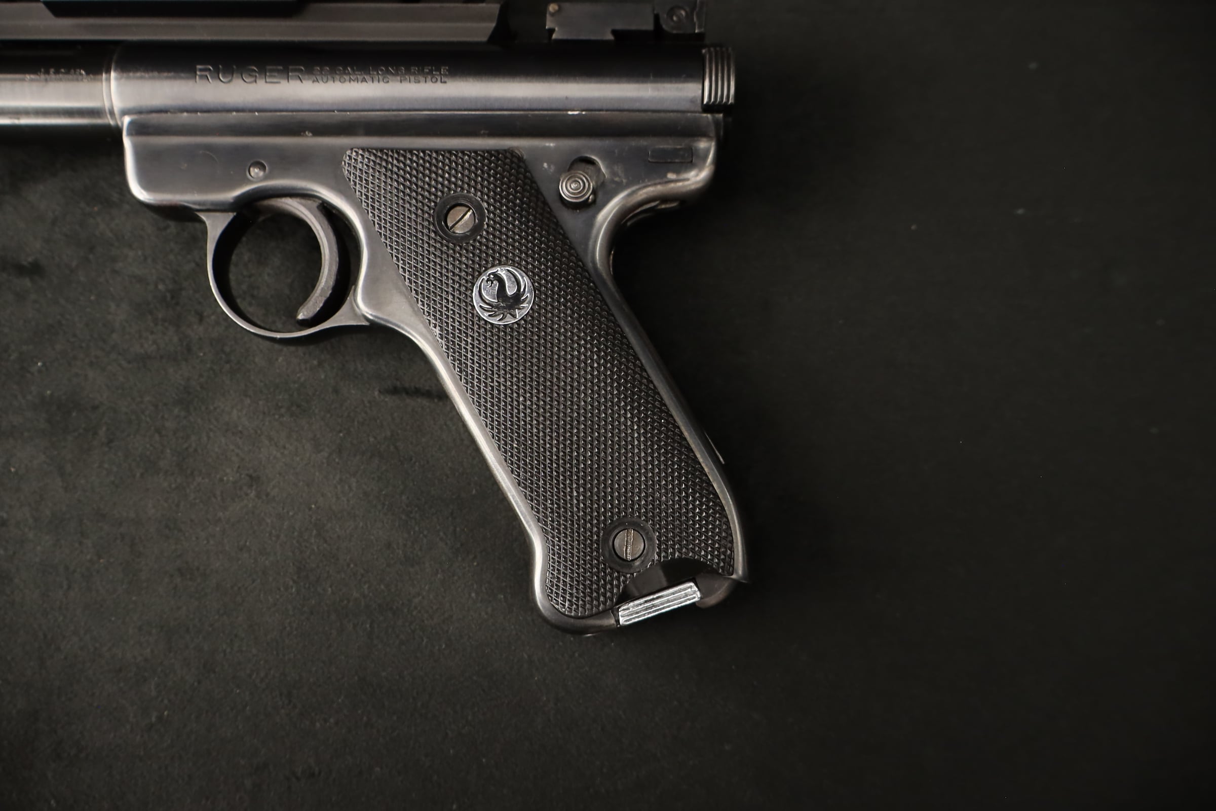 1962 Ruger Custom .22 LR 6.5" BBL J.E. Clark Bull Barrel MCGRGD Reflex-img-4