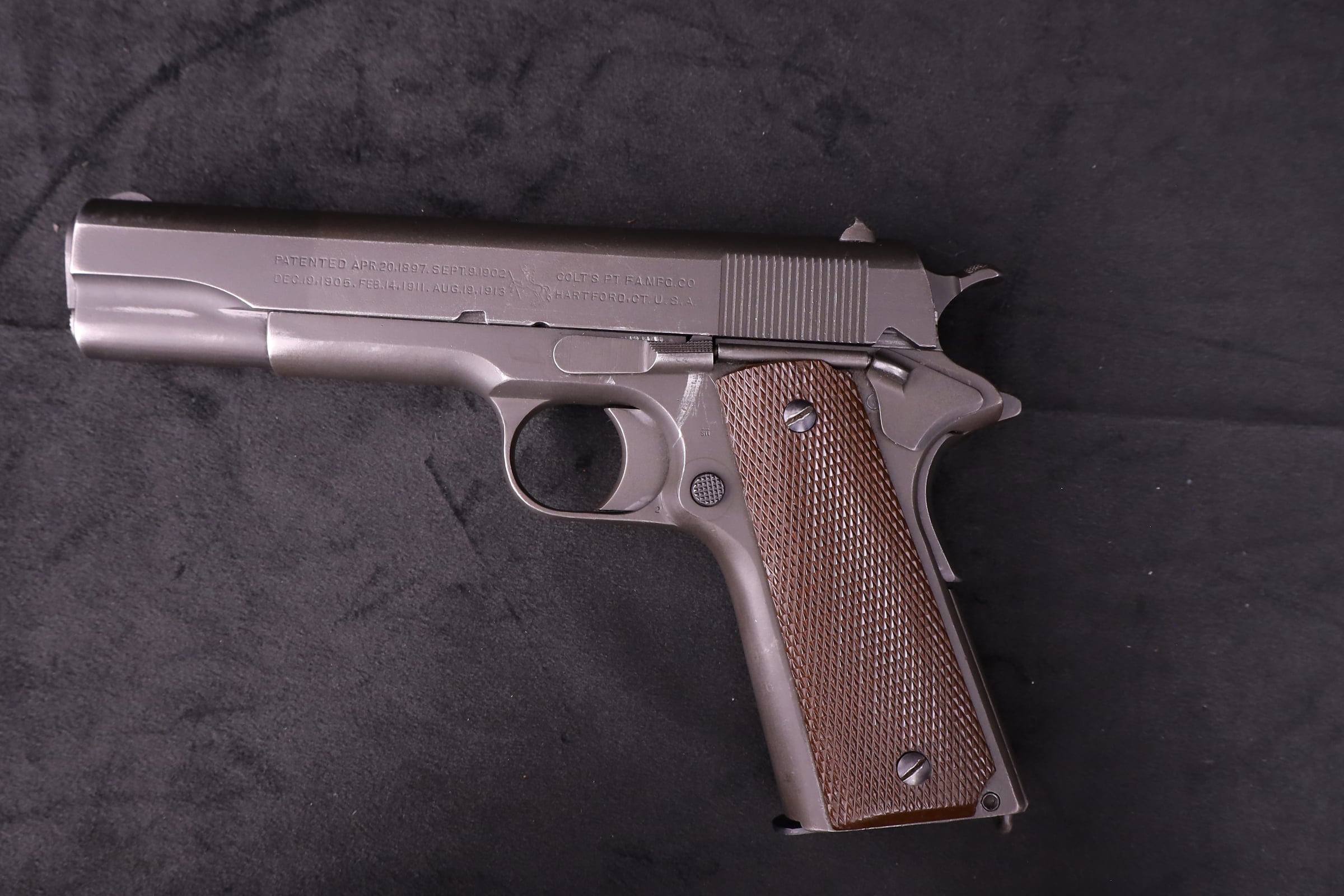 1918 Colt M1911 WWI US Military .45 ACP M1911A1 Springfield SA Rebuild-img-1