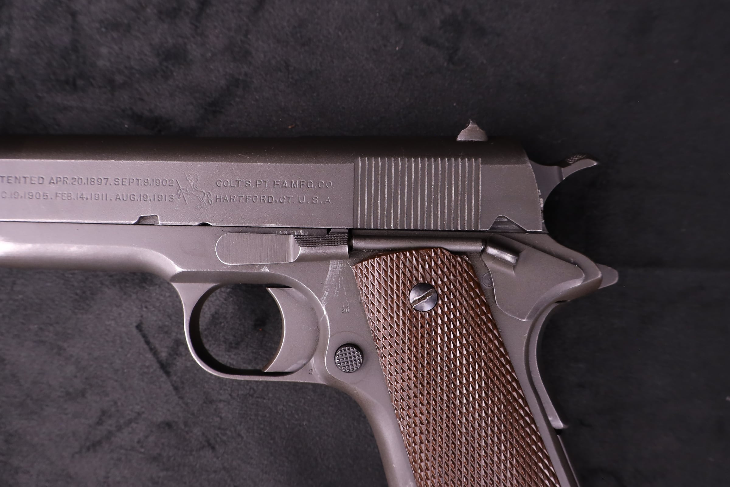 1918 Colt M1911 WWI US Military .45 ACP M1911A1 Springfield SA Rebuild-img-3