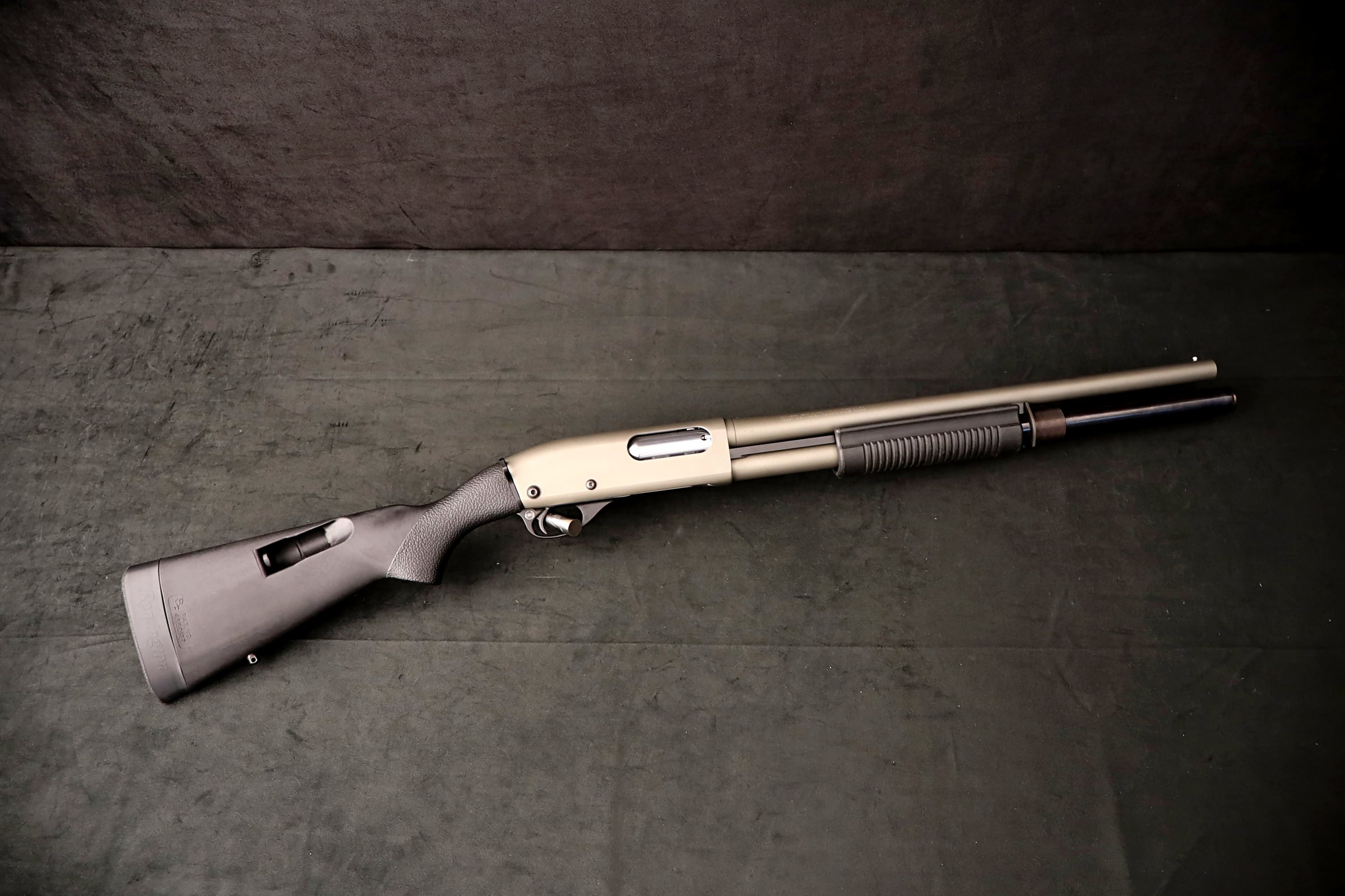 1968 Remington 870 Wingmaster 12 Ga Pump Shotgun 18.5" Cerakote Side Saddle-img-2