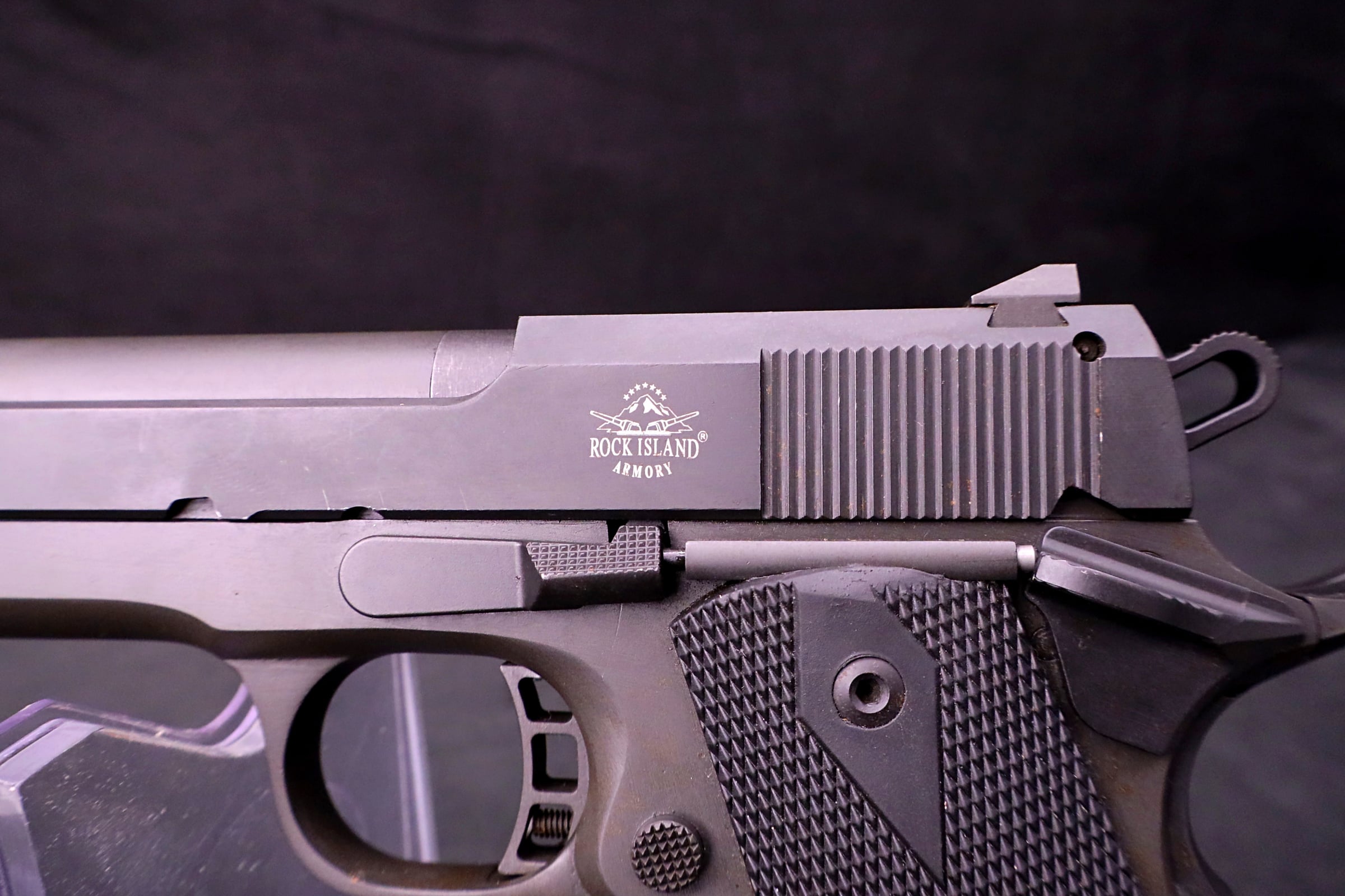 Rock Island Armory XTM-22 .22 WMR 1911 Pistol 4.5 Inch 4 Mags & Case-img-15