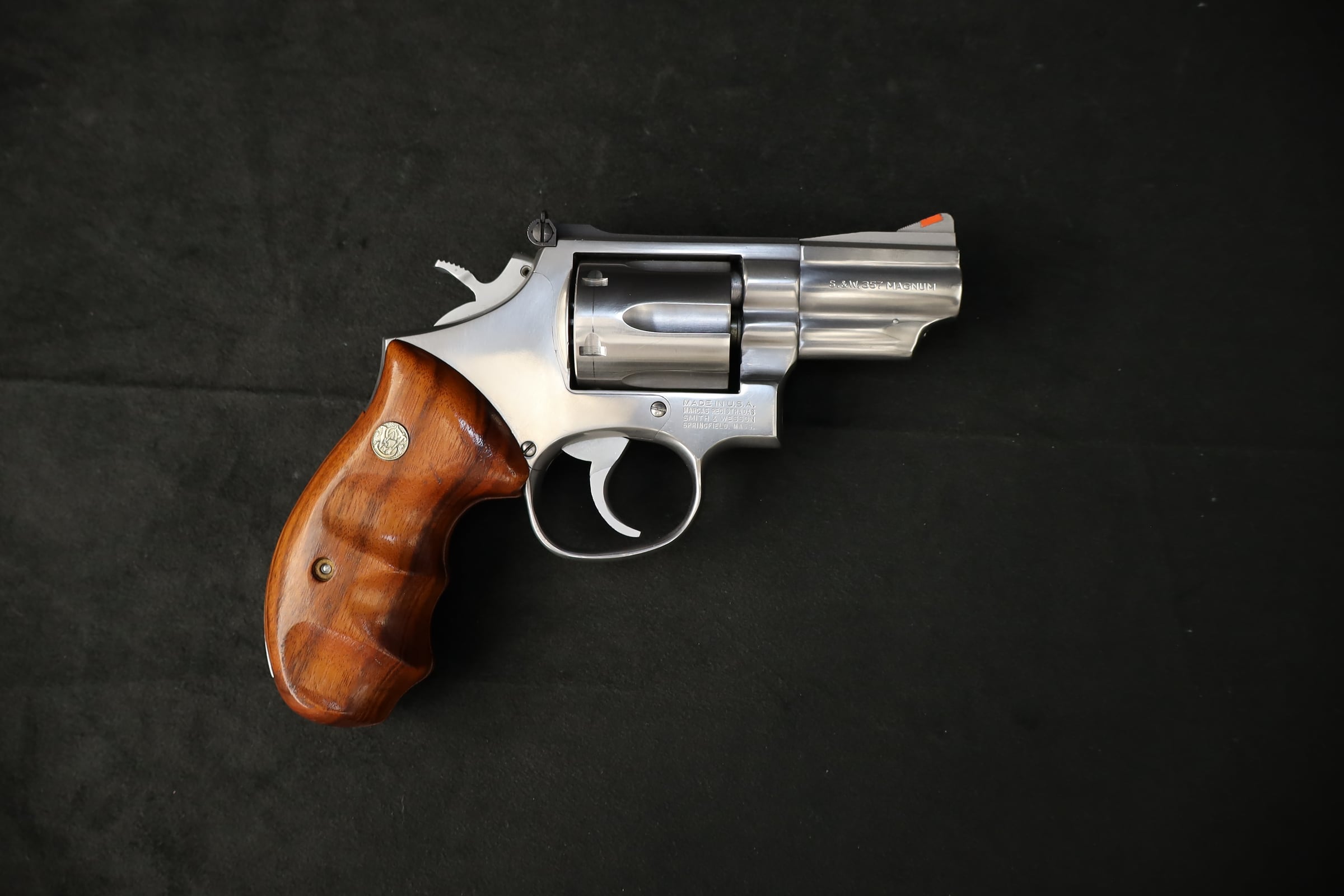 1984 Smith & Wesson Model 66-2 .357 Magnum 2.5" Stainless Combat Magnum-img-6