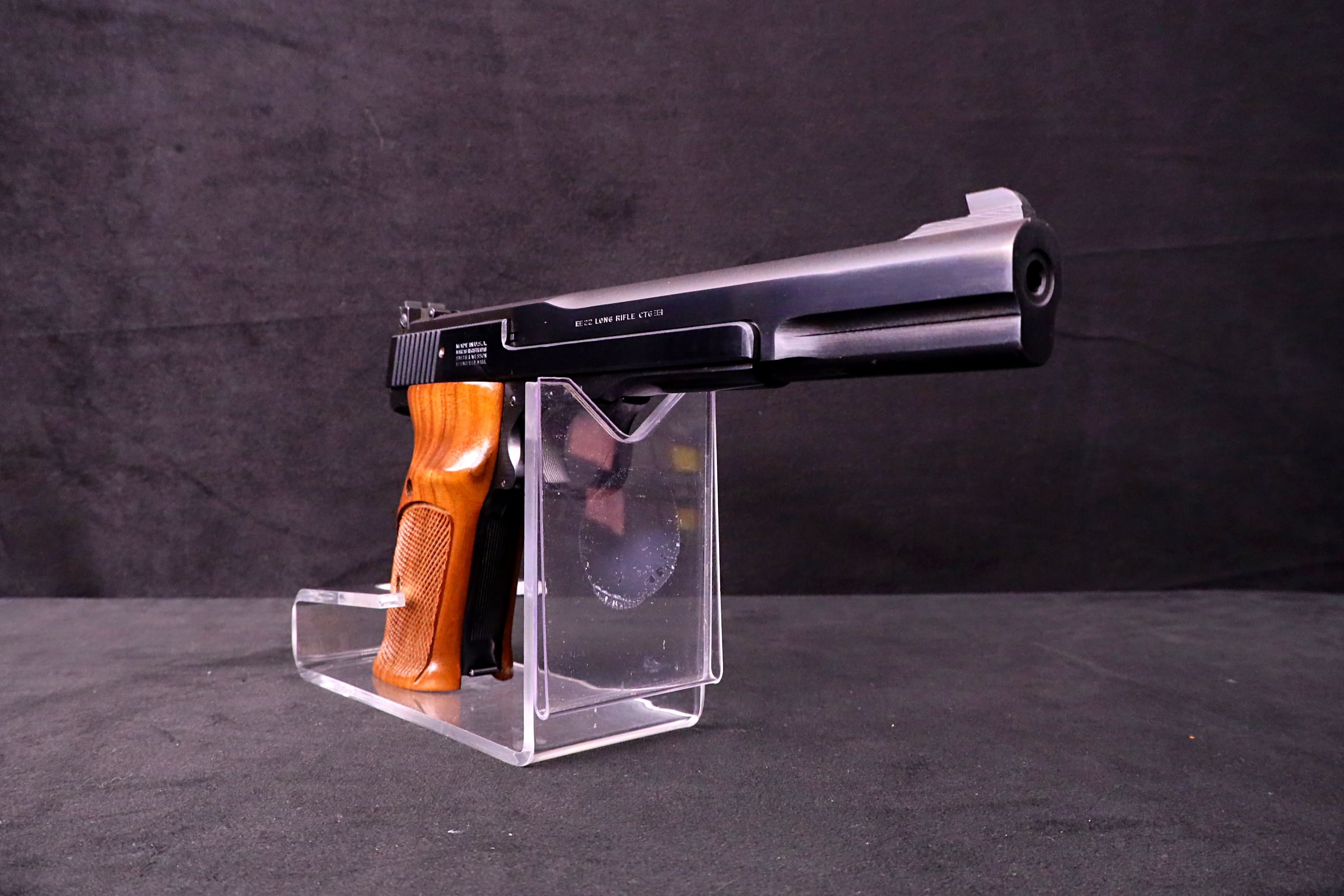 Smith & Wesson Model 41 .22 LR 7" Barrel Blued Single Action Target Pistol-img-11