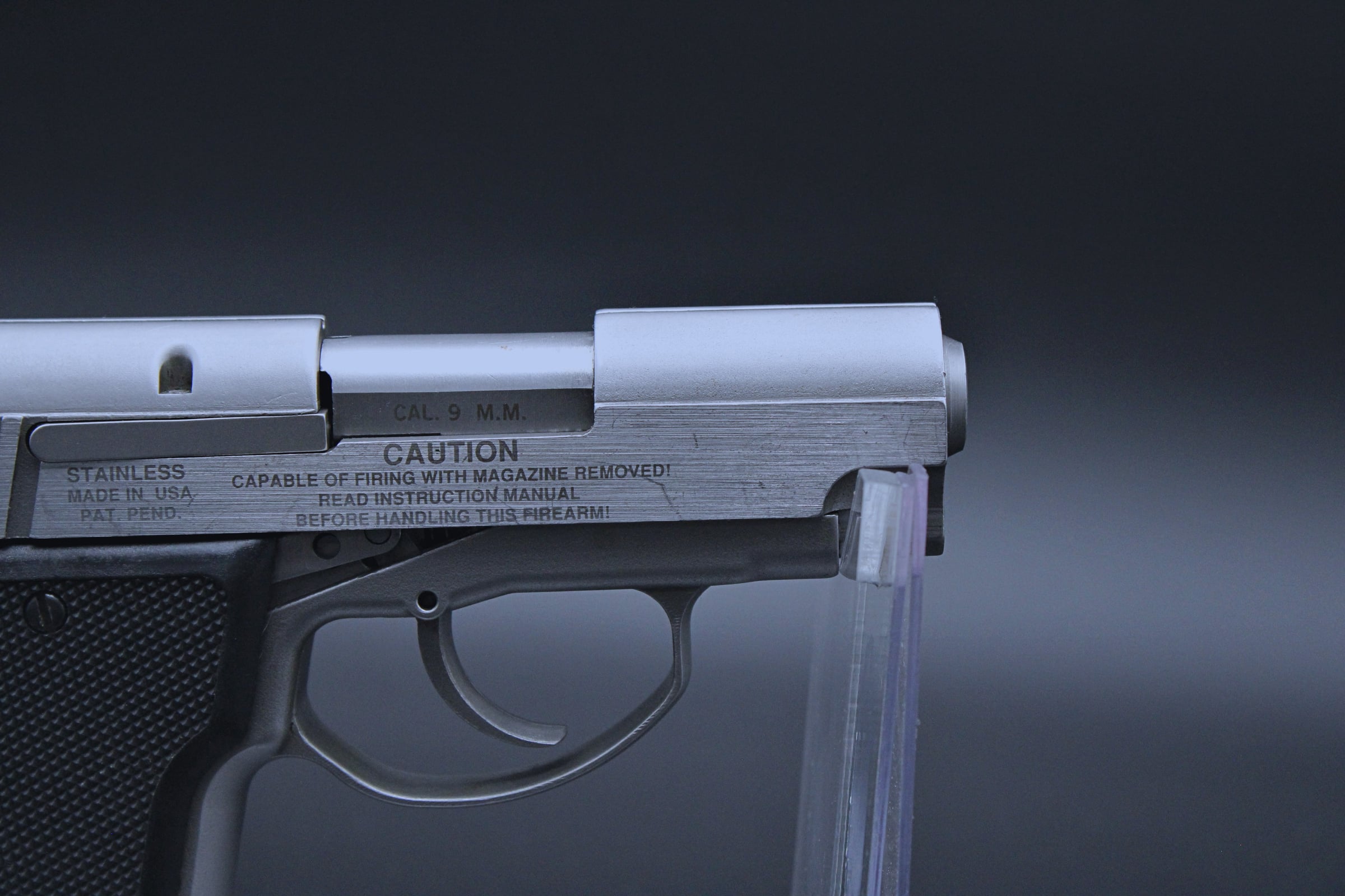 1990s AMT Back Up 9mm 2.5" BBL Stainless Steel-img-16