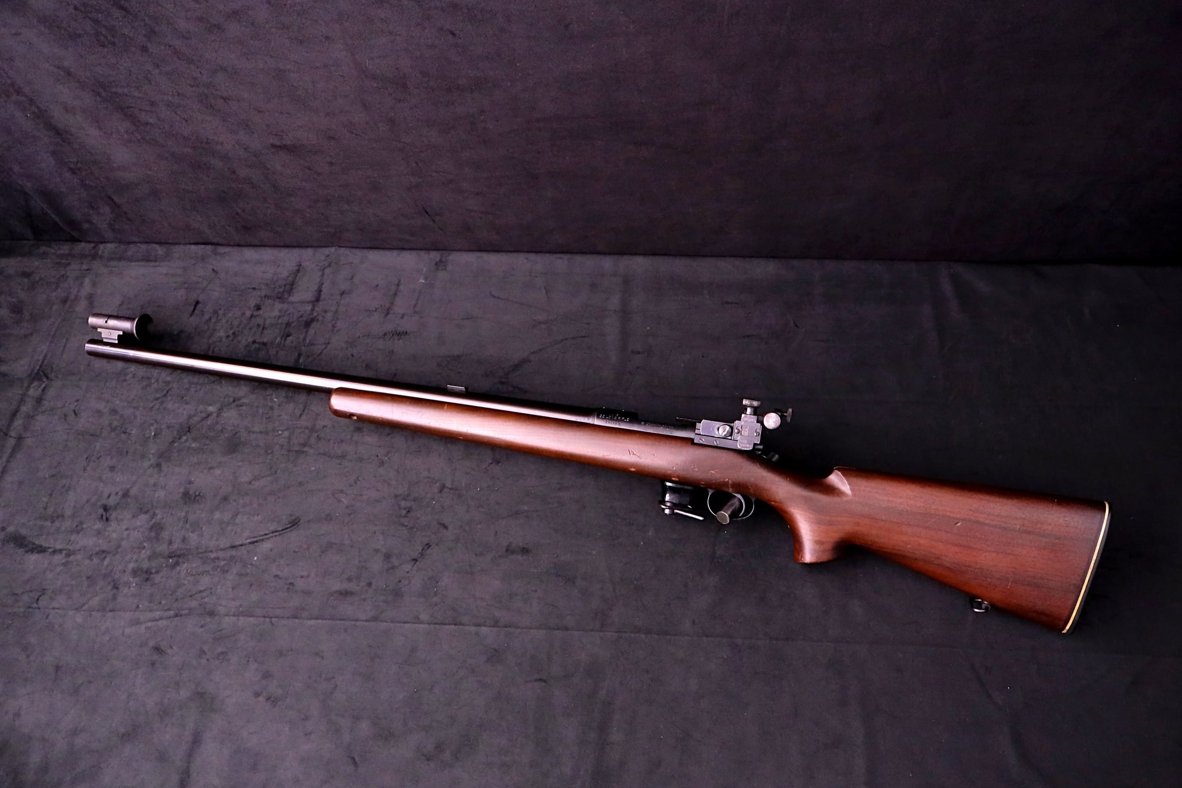 1964 Remington 40-X U.S. Trainer .22 LR 28 Inch Bull Barrel Redfield Sights-img-2