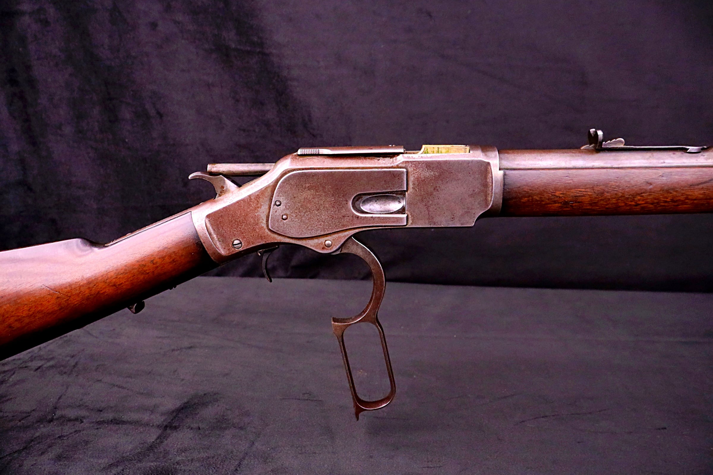 1883 Winchester 1873  .38-40 Special Order Round Barrel & Set Trigger-img-8