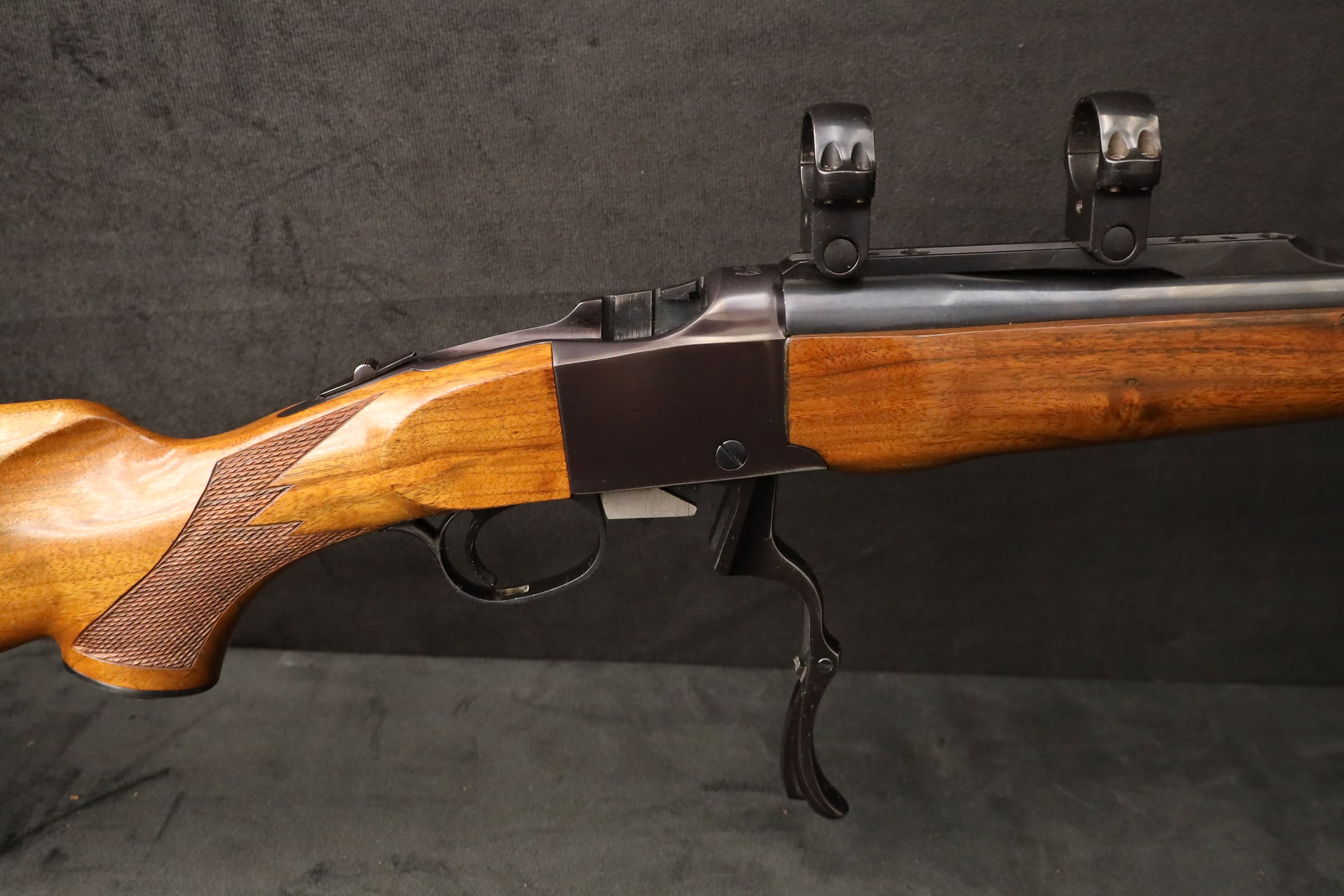 1974 Ruger No. 1-B Standard 6mm Rem 26" Pre-Warning Southport Falling Block-img-10