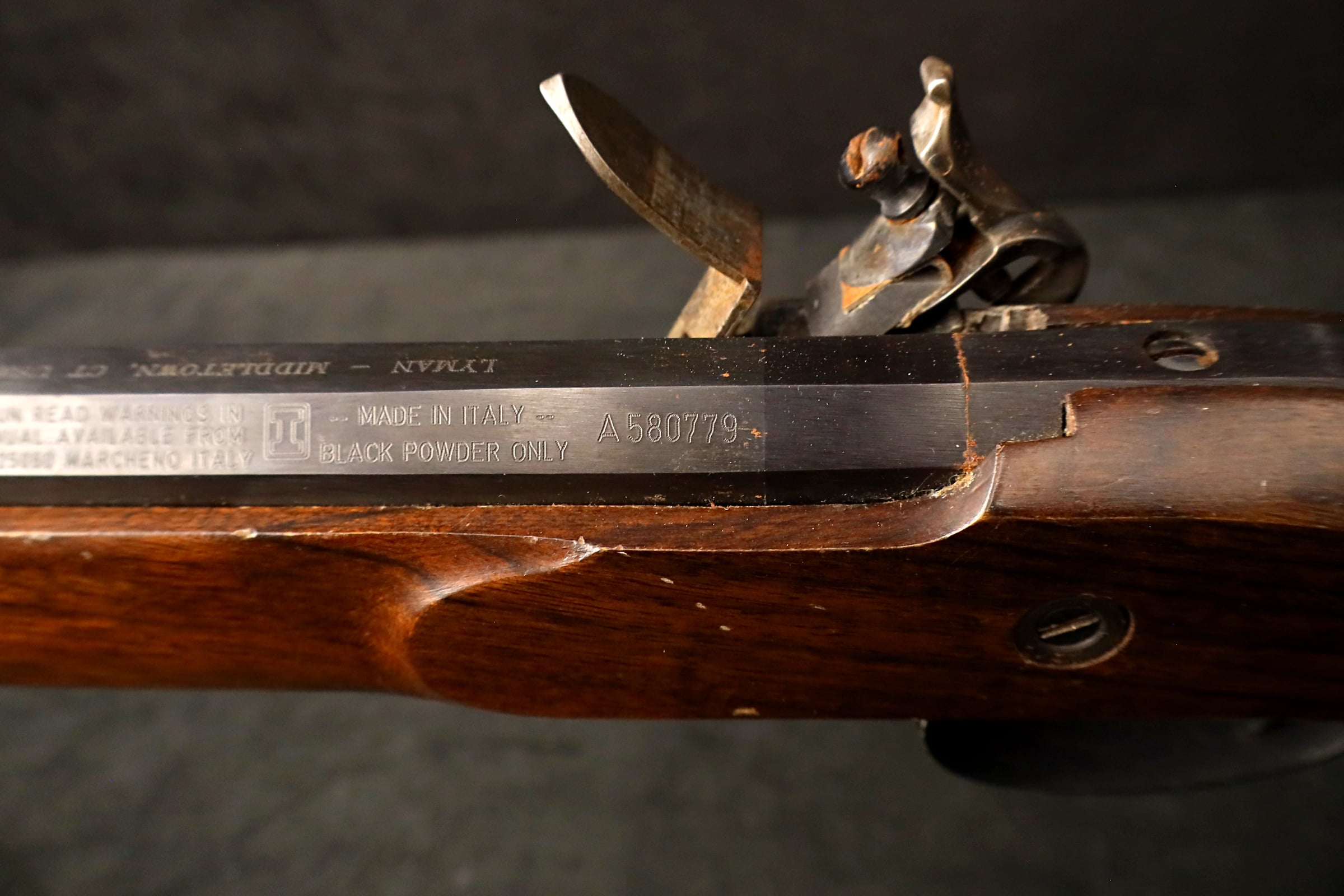 2000 Investarm Lyman Deerstalker .50 Cal Flintlock Black Powder Rifle-img-22