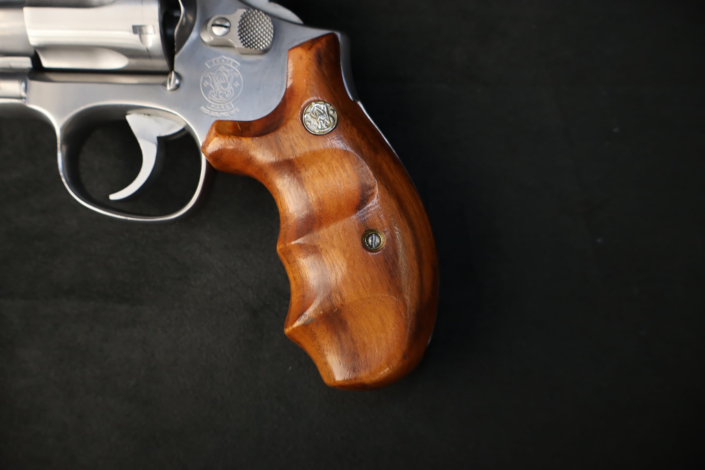 1984 Smith & Wesson Model 66-2 .357 Magnum 2.5" Stainless Combat Magnum-img-3