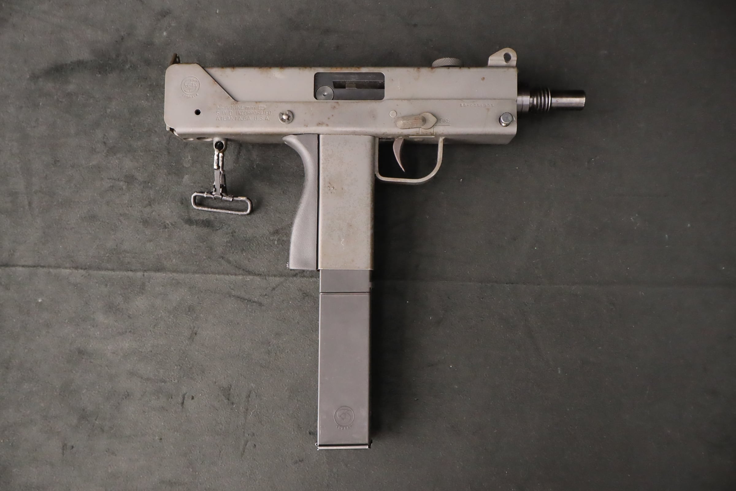1989 Cobray M-11/Nine 9mm SWD Atlanta TEC-9 32rd Mag-img-5
