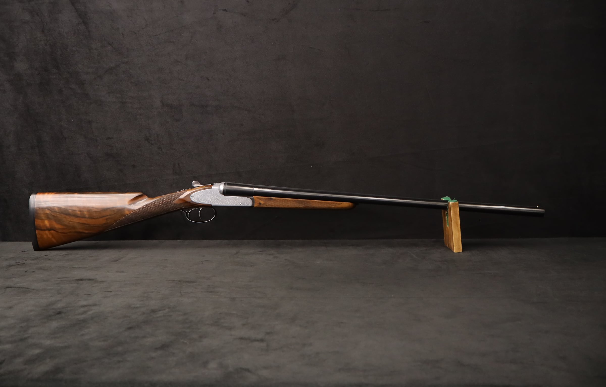 Weatherby Athena D'Italia 20GA 3" SxS Fausti Italy Double Coin Finish-img-3