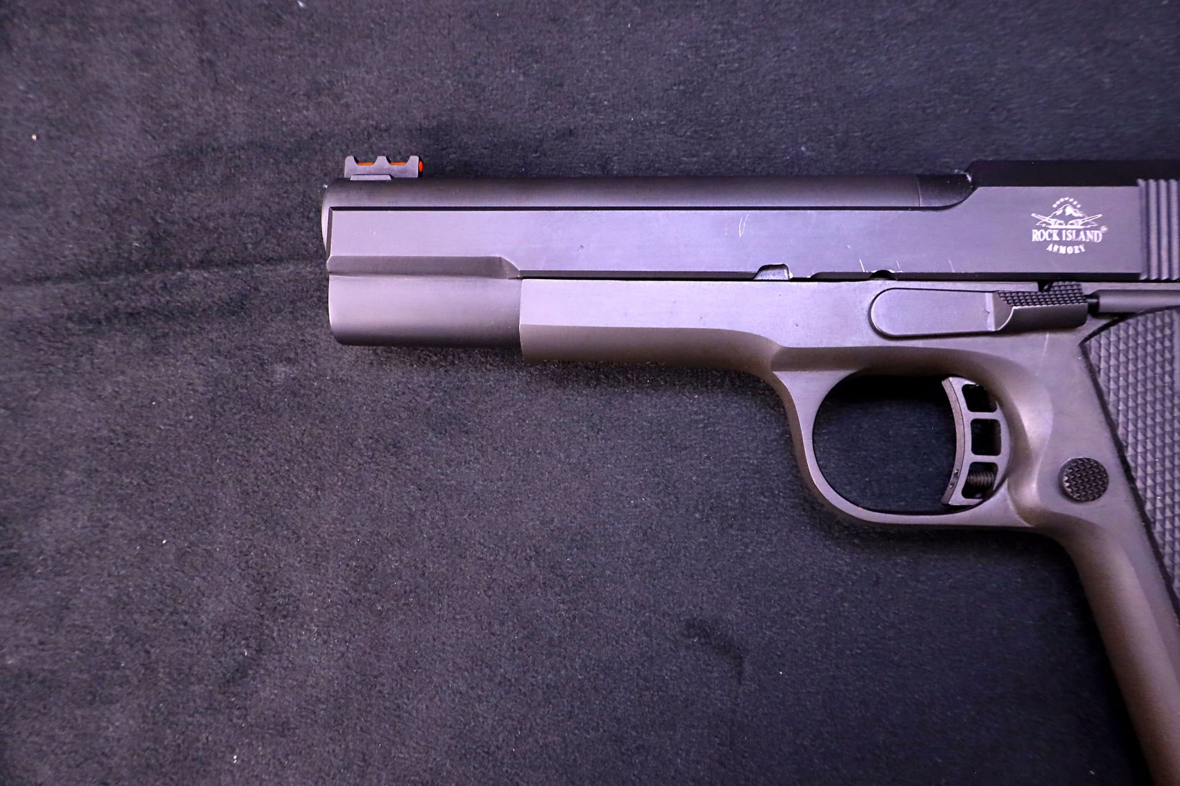 Rock Island Armory XTM-22 .22 WMR 1911 Pistol 4.5 Inch 4 Mags & Case-img-8