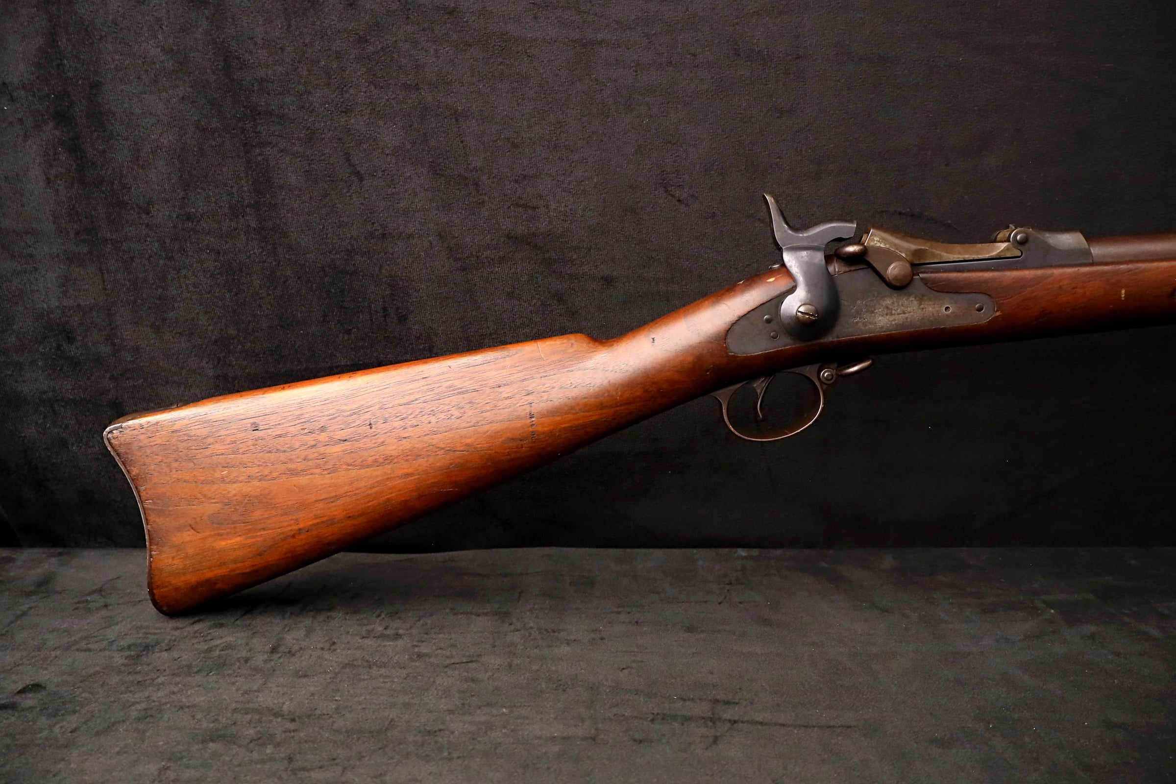 Antique 1880 Springfield Armory 1873 Trapdoor .45-70 Single Shot Rifle-img-4