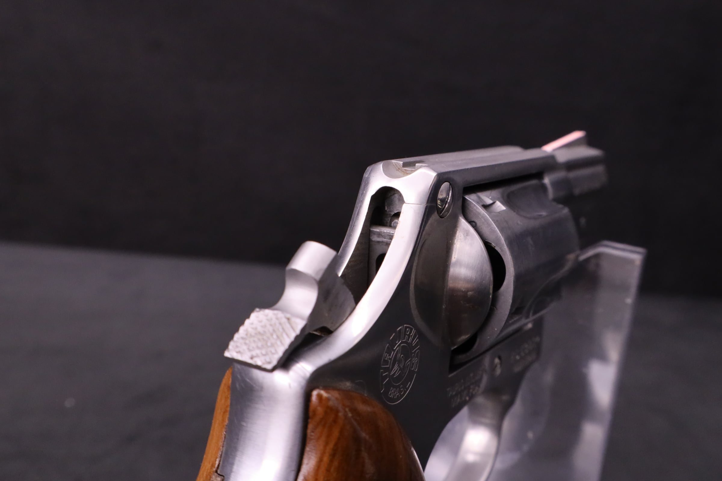 Taurus Model 85 .38 Special 2" Stainless 5-Shot Snub Revolver Walnut Grips-img-17