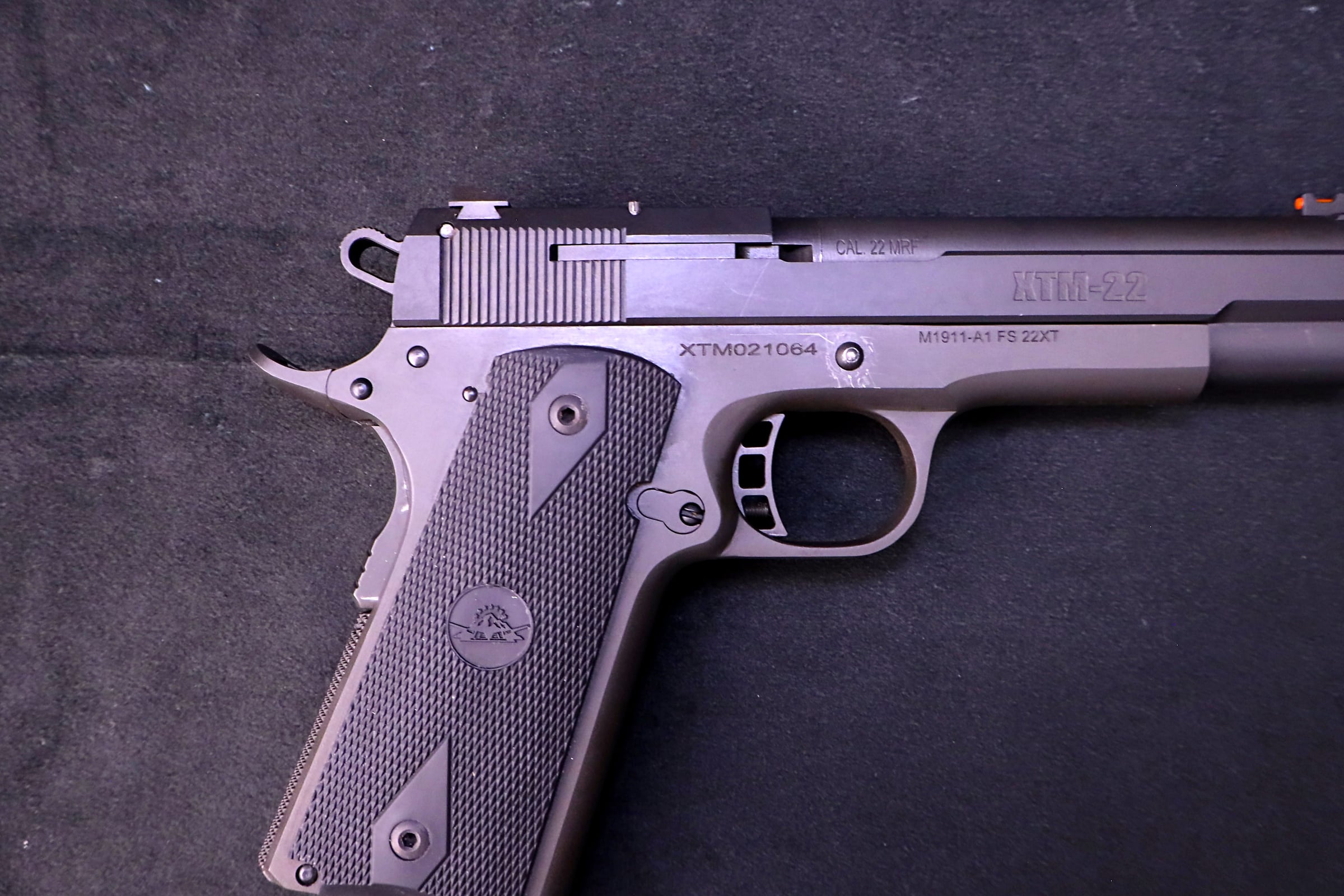 Rock Island Armory XTM-22 .22 WMR 1911 Pistol 4.5 Inch 4 Mags & Case-img-11