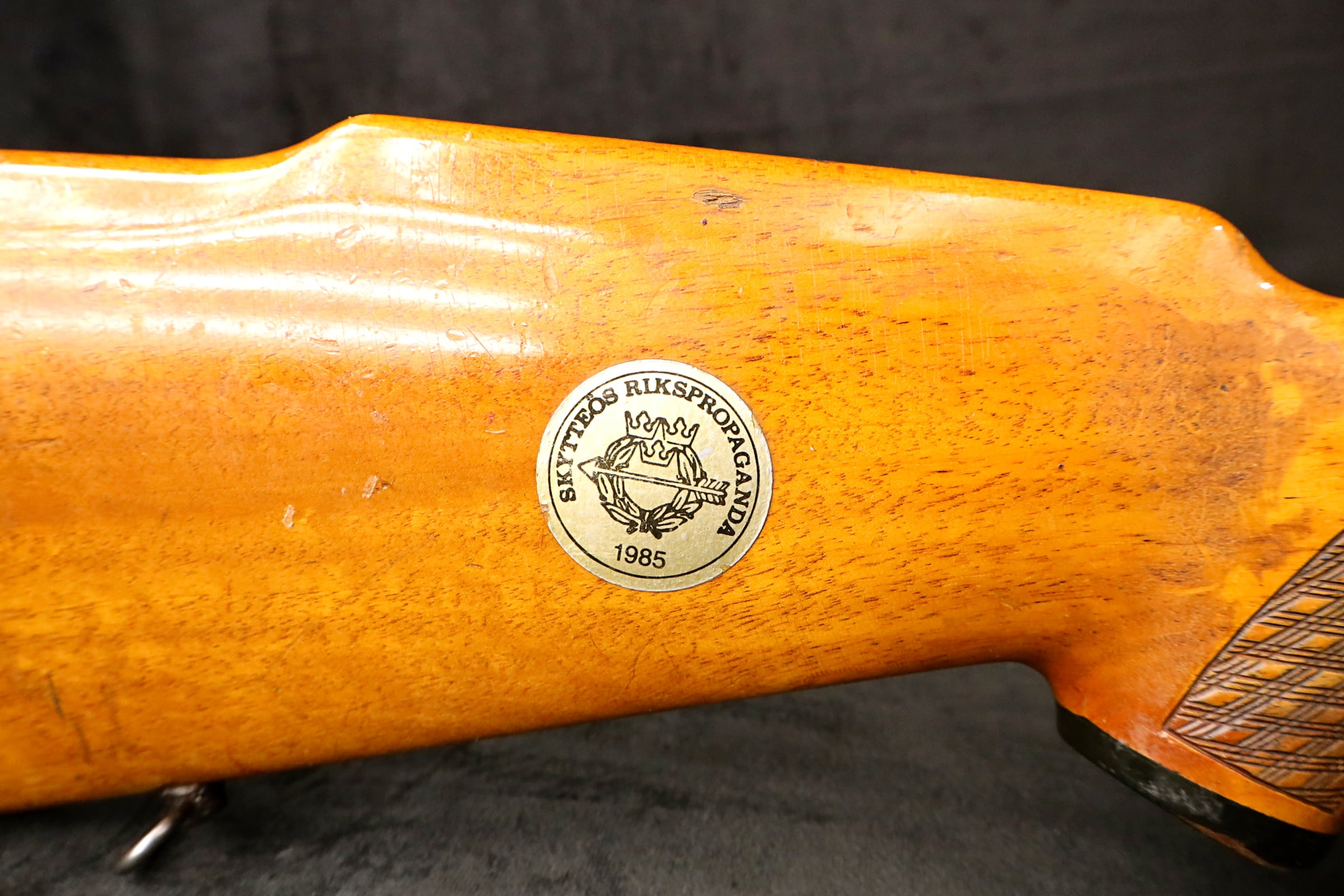 1975 Tikka 12-70 M-70 Over/Under Combo Gun 12 GA .222 Rem 26"-img-20