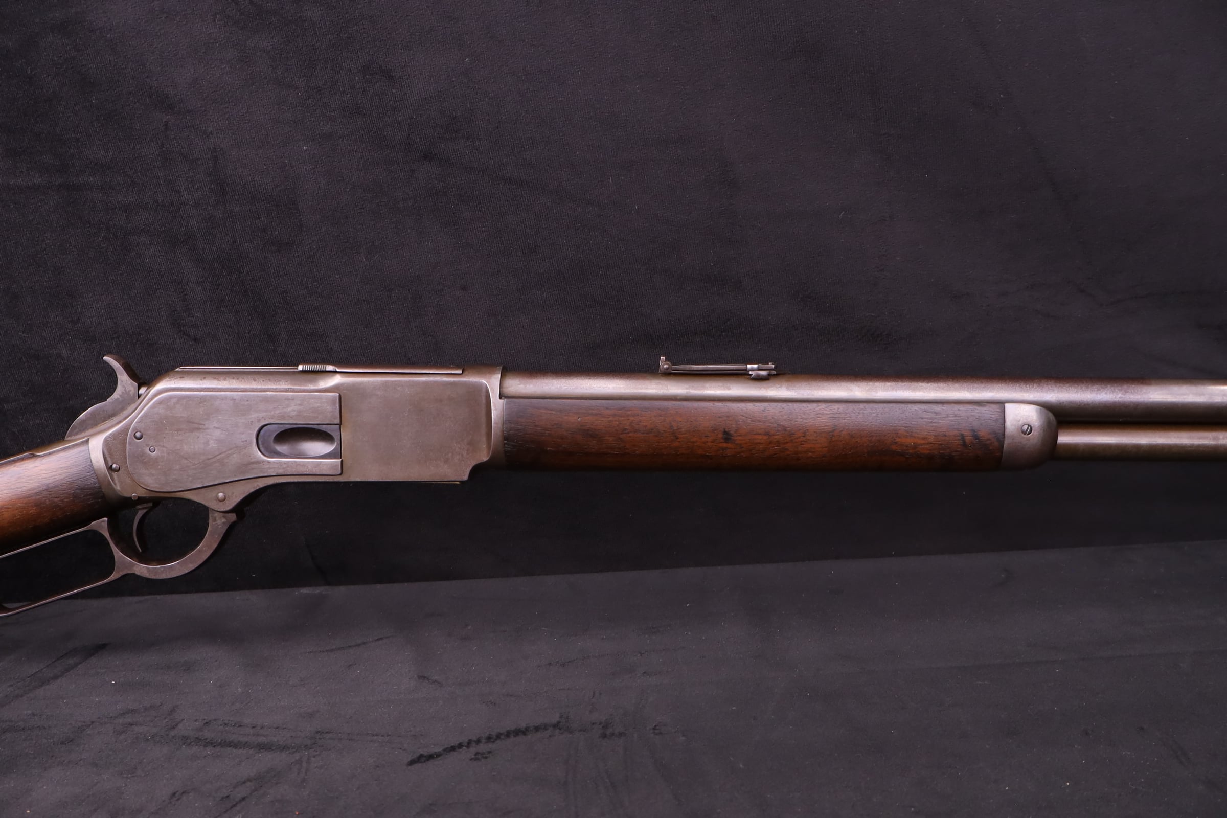 1885 Winchester 1876 Third Model Tom Horn Era .45-60 Frontier Lever Rifle-img-5