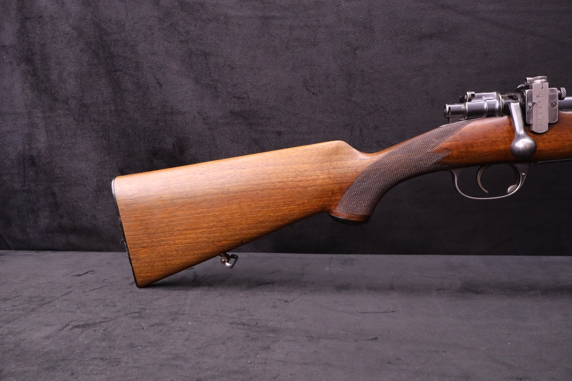 Original Pre-War Mauser Oberndorf Sporter .30-06 Half Octagon Ribbed Barrel-img-4