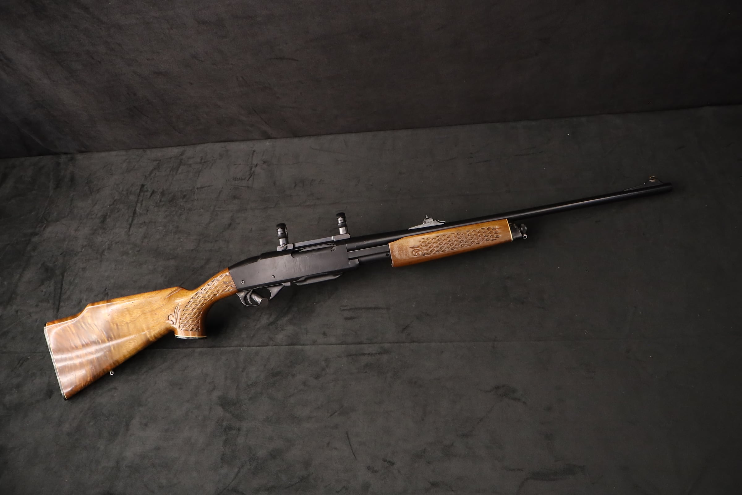 1973 Remington 760 BDL Gamemaster Basketweave .30-06 SPRG 22" Pump Action-img-1